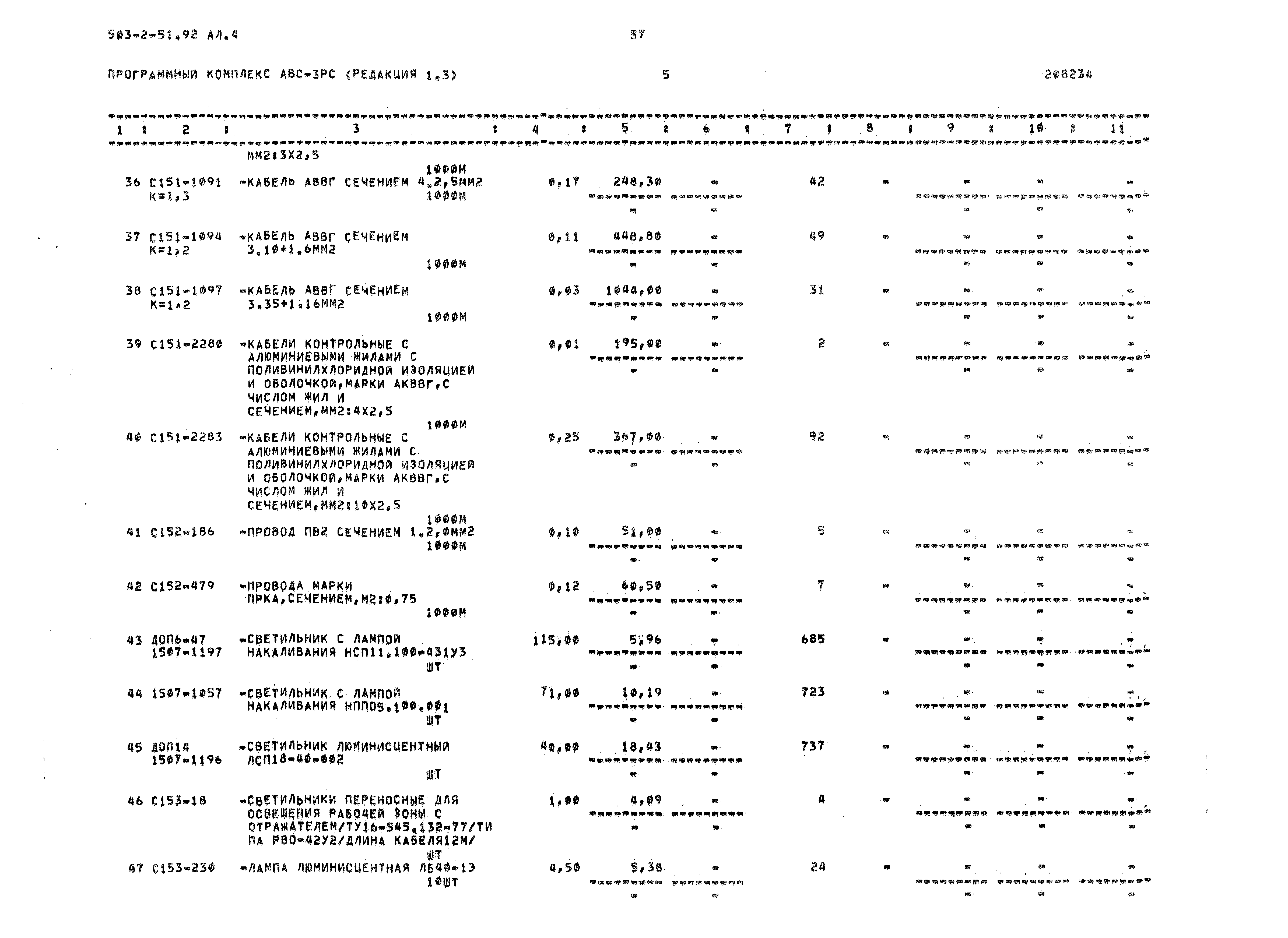 Типовой проект 503-2-51.92