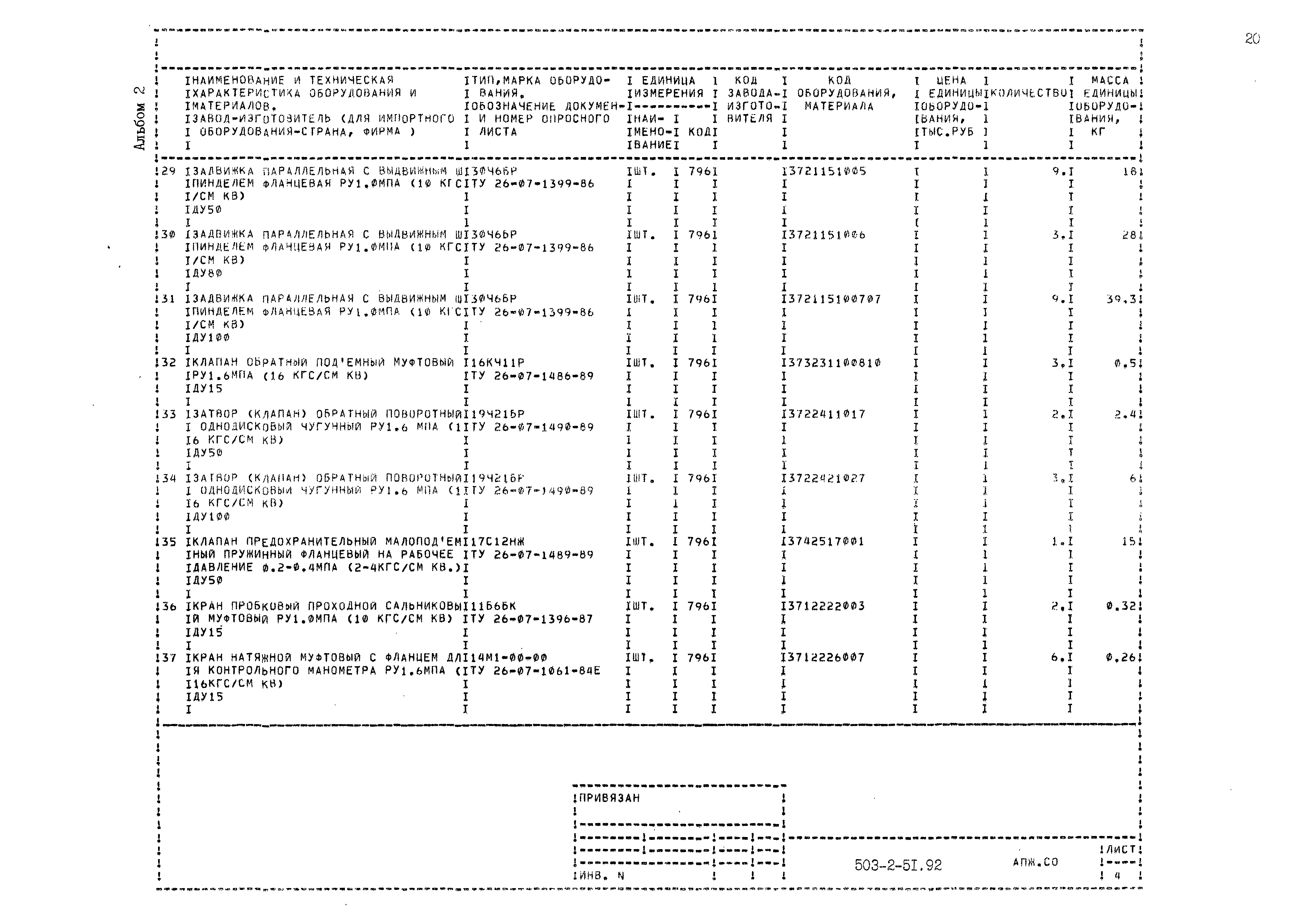 Типовой проект 503-2-51.92