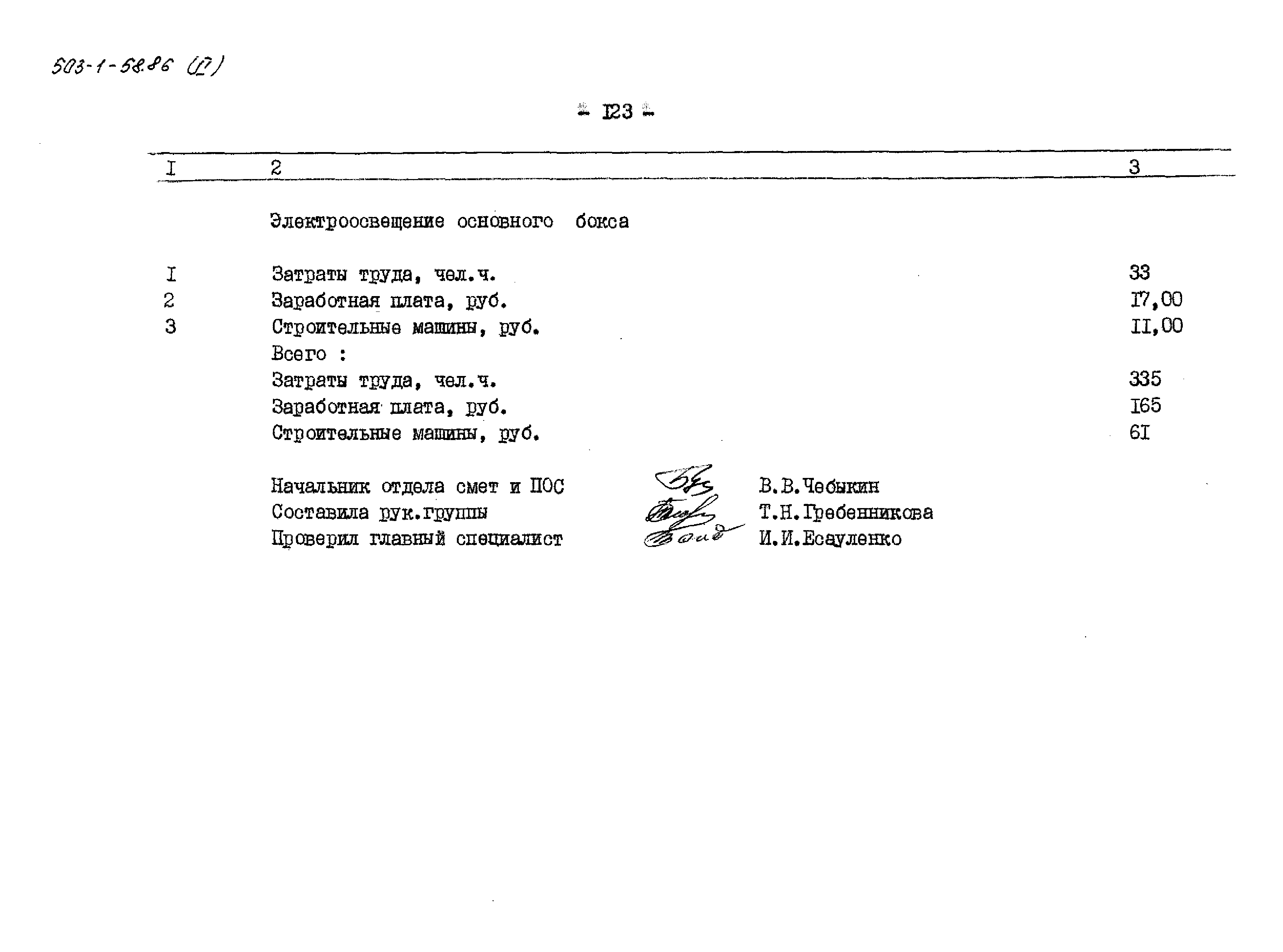 Типовой проект 503-1-58.86