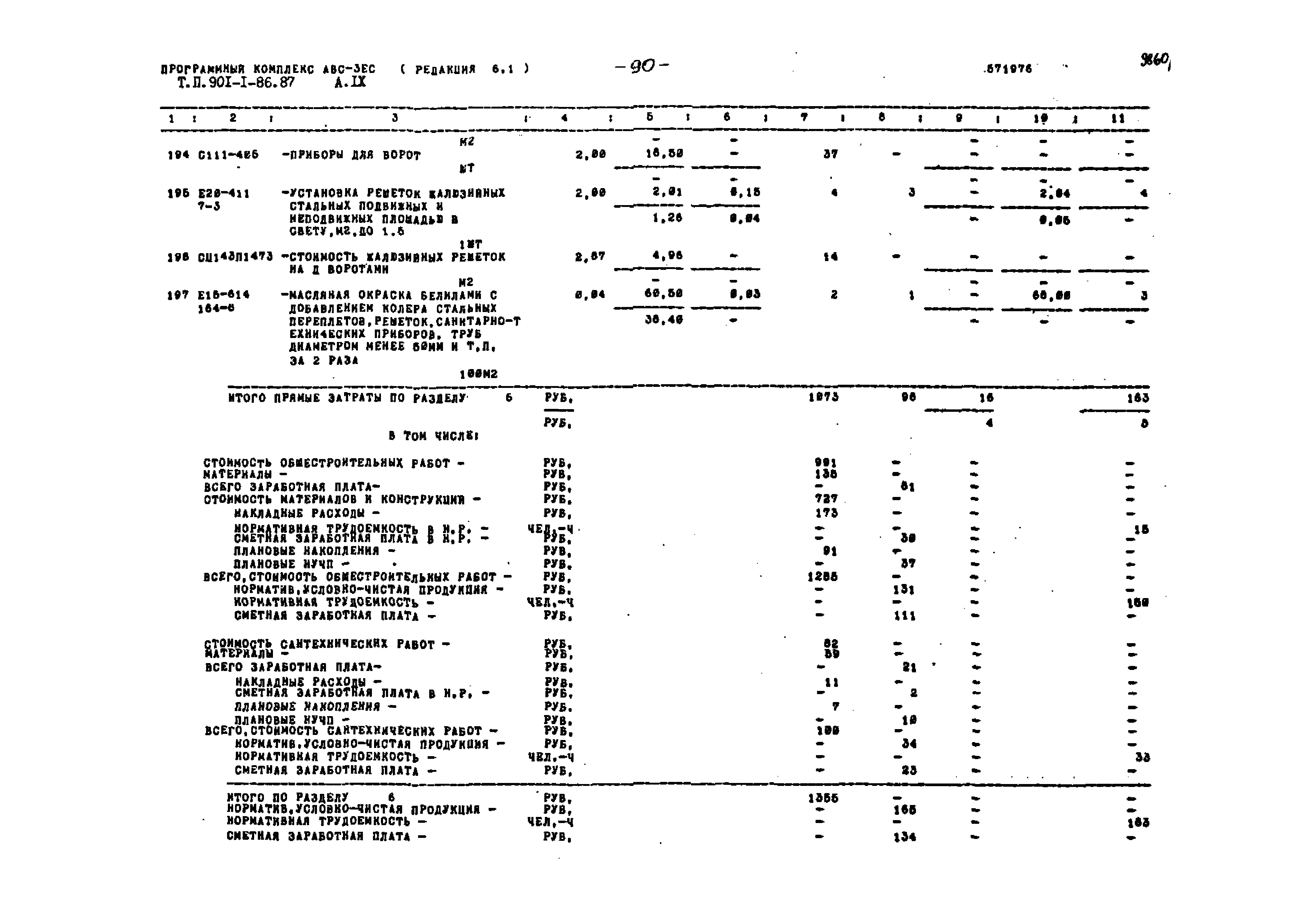 Типовой проект 901-1-86.87