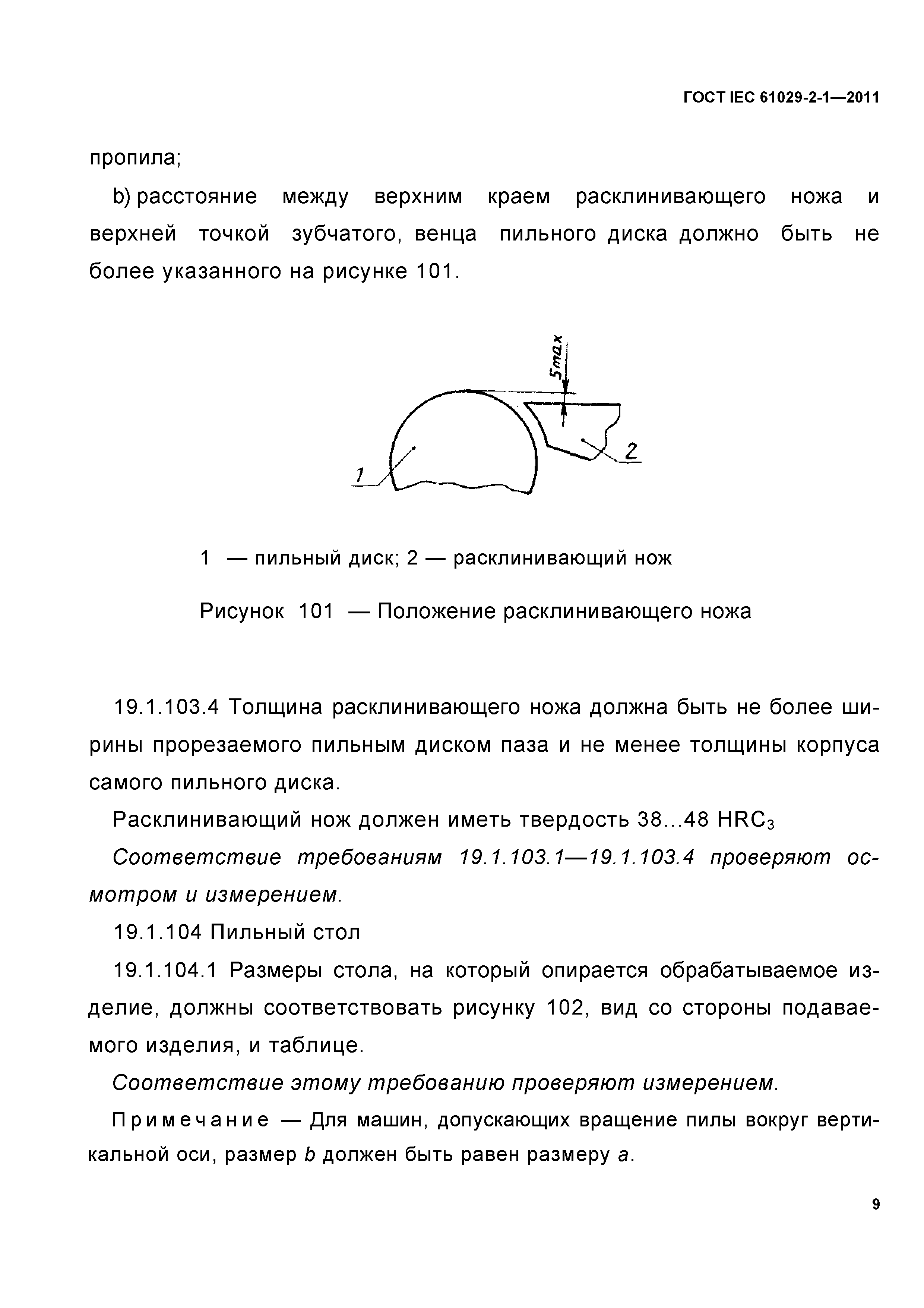 ГОСТ IEC 61029-2-1-2011