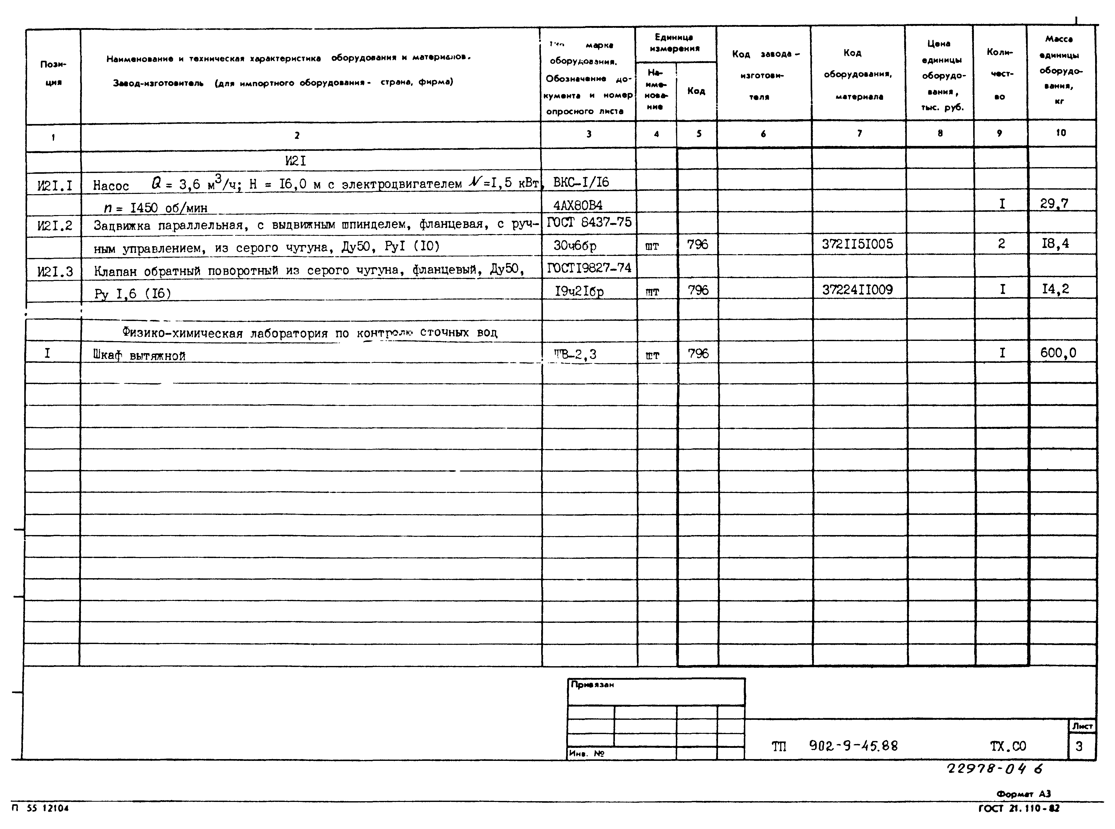 Типовой проект 902-9-45.88