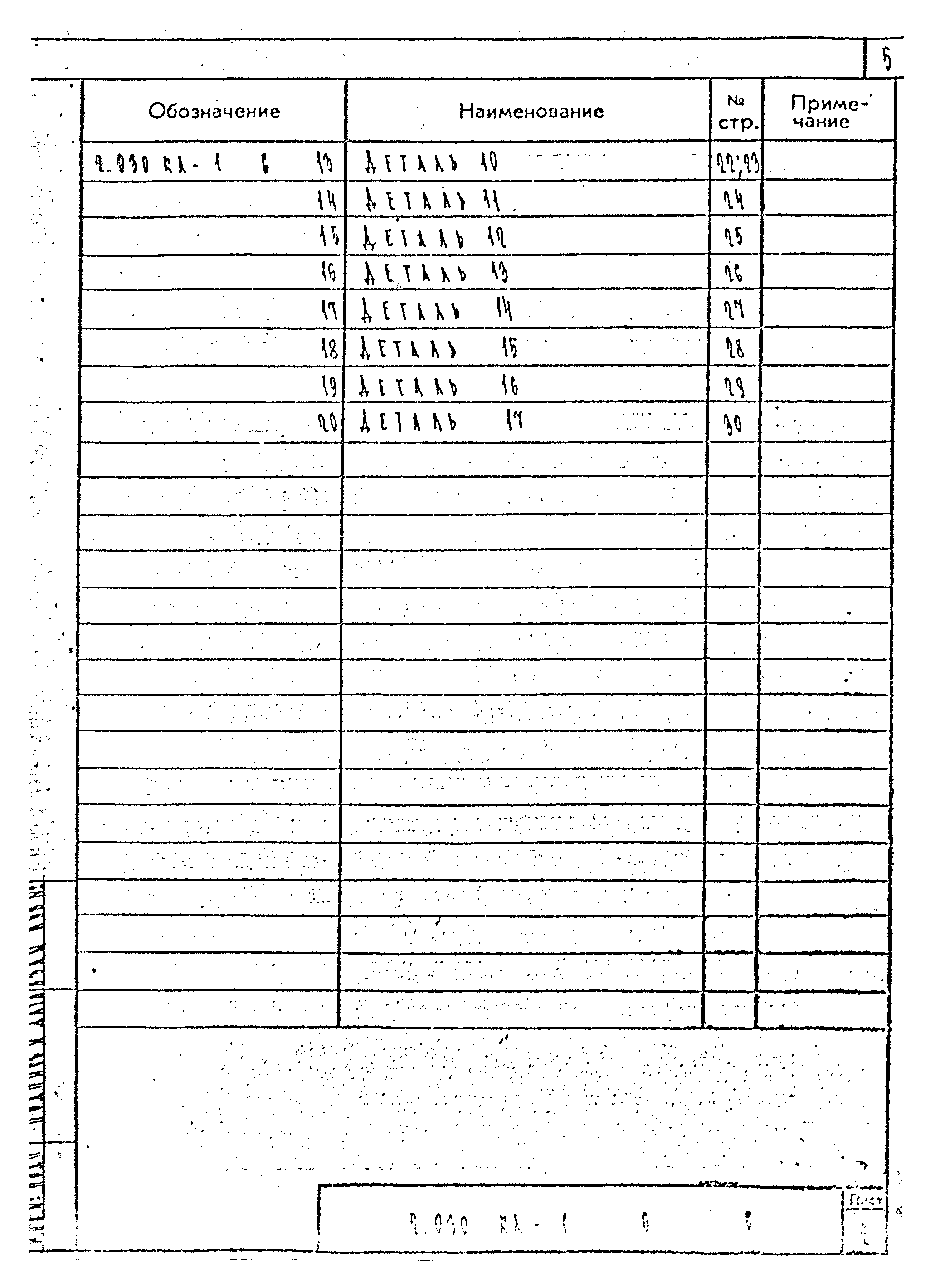 Серия 2.030 КЛ-1