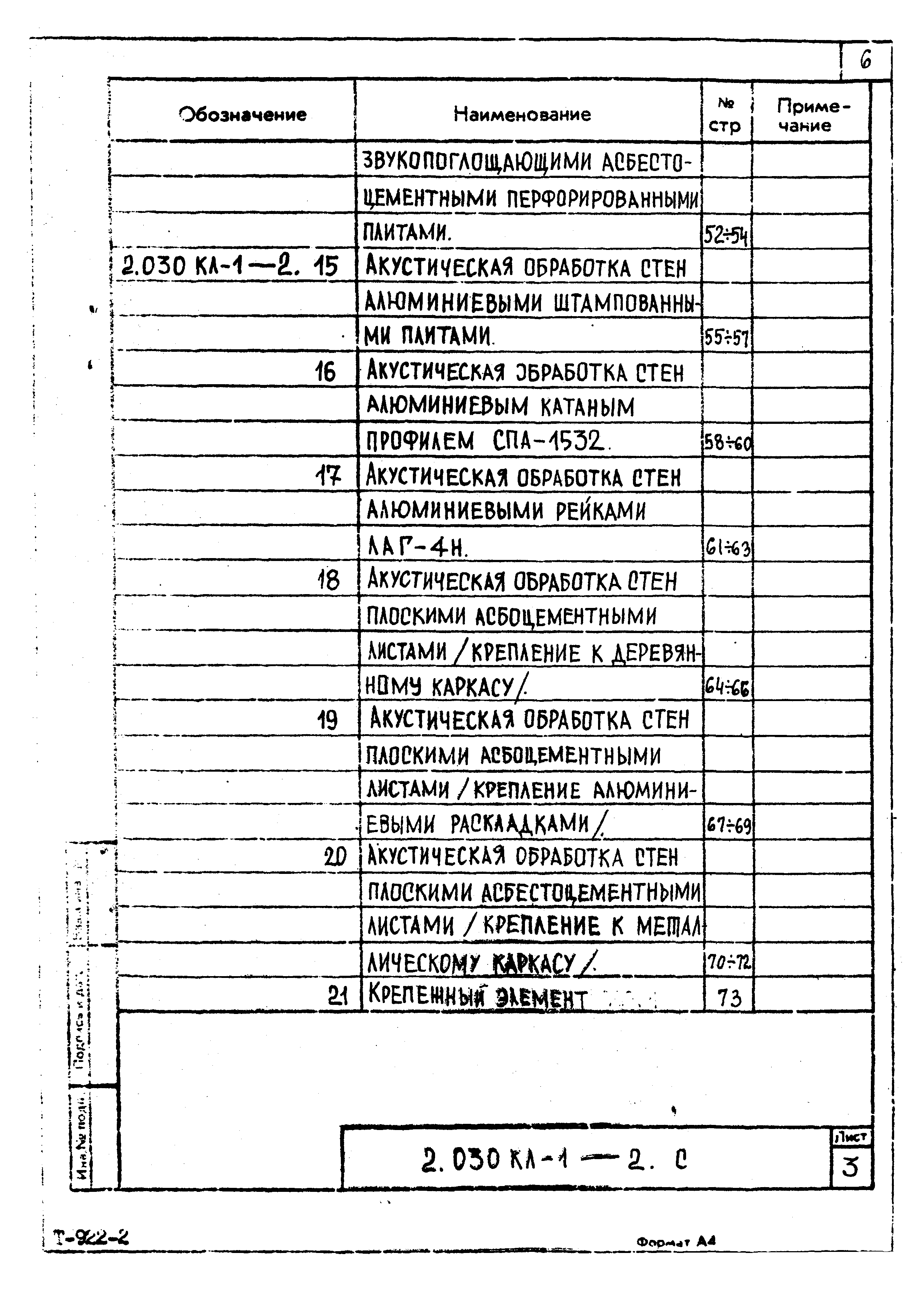 Серия 2.030 КЛ-1