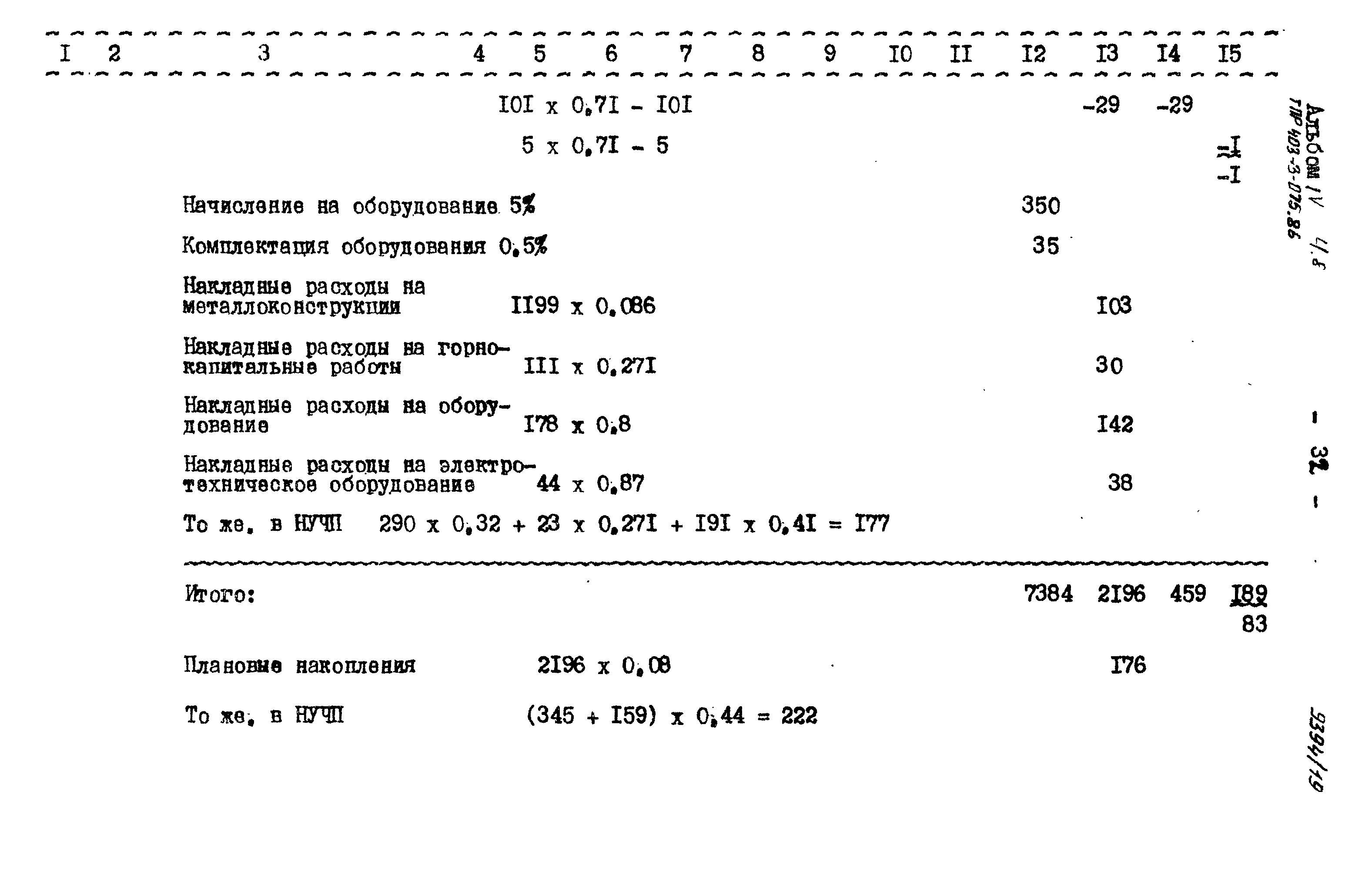 Типовые проектные решения 403-3-075.86