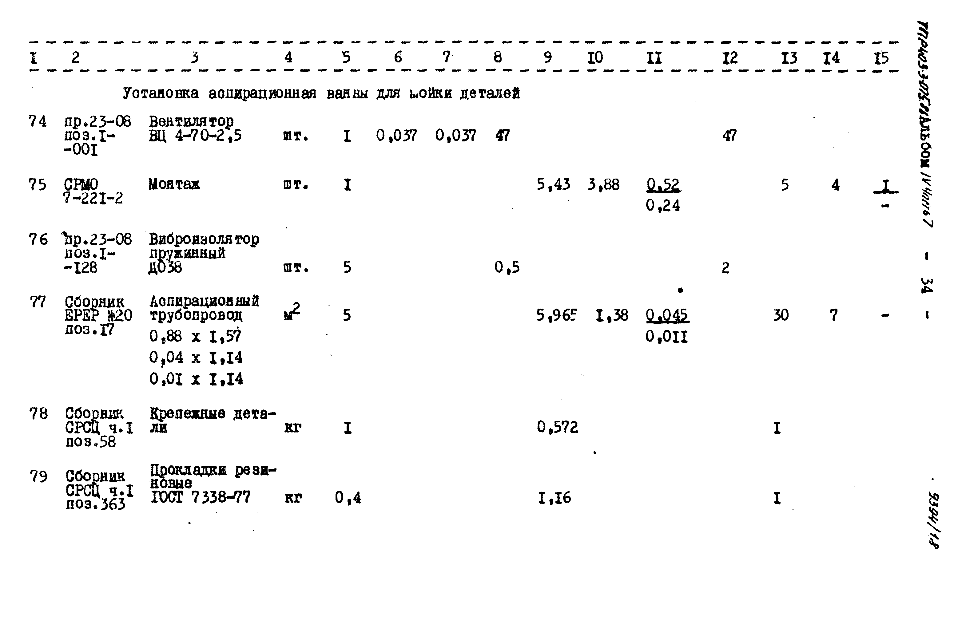 Типовые проектные решения 403-3-075.86