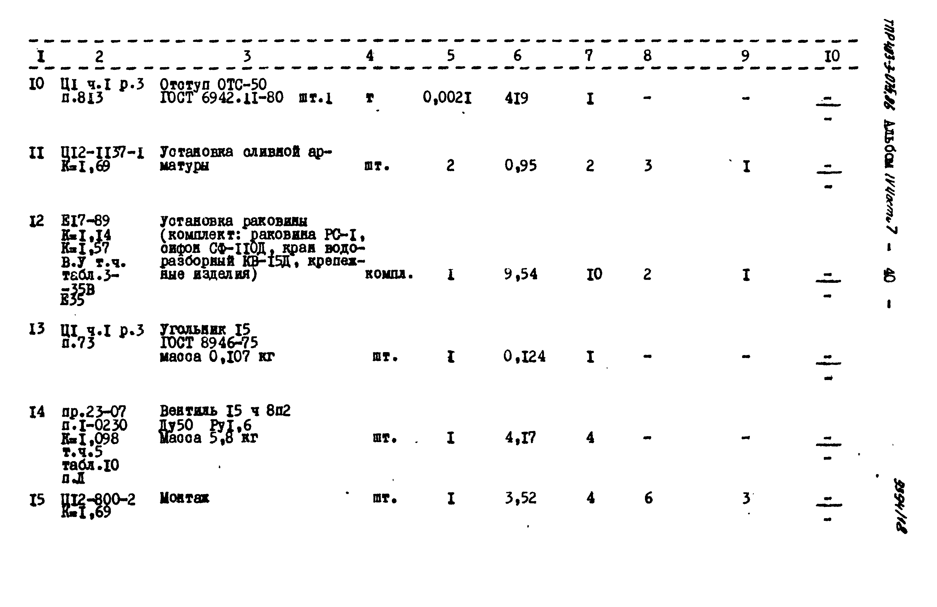 Типовые проектные решения 403-3-075.86