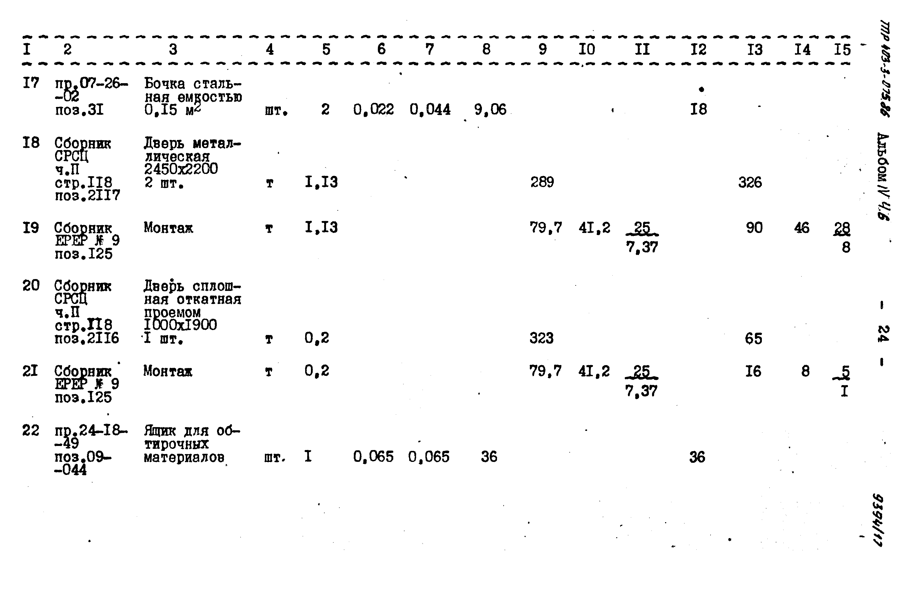 Типовые проектные решения 403-3-075.86