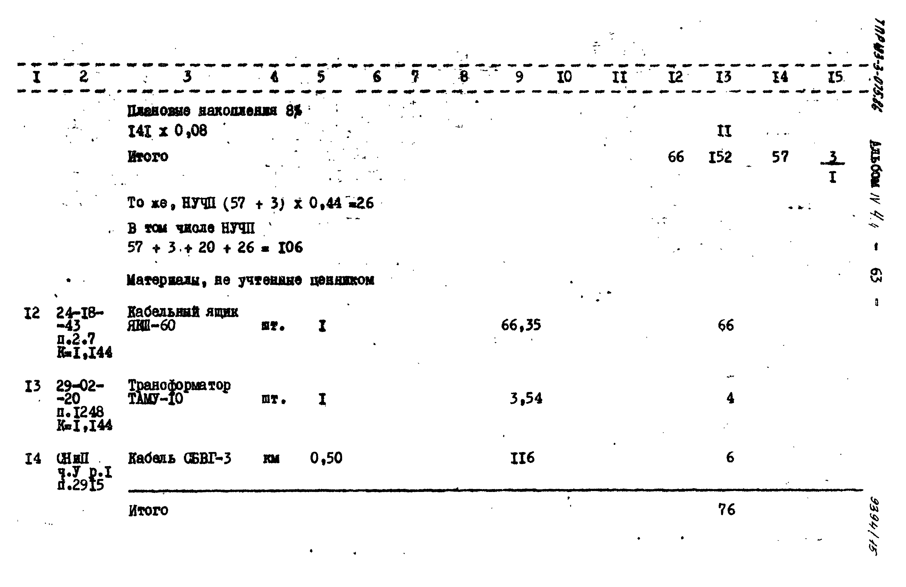 Типовые проектные решения 403-3-075.86