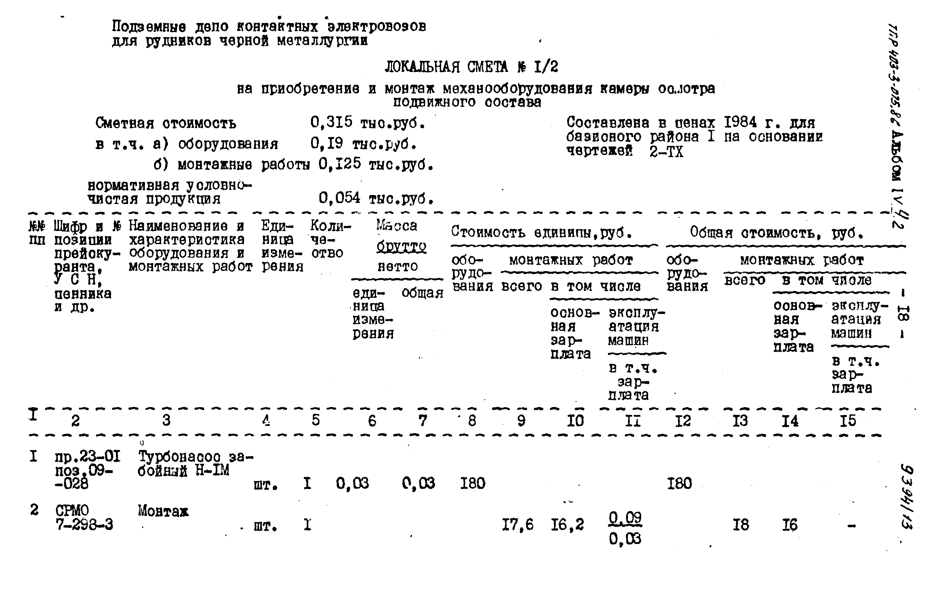 Типовые проектные решения 403-3-075.86