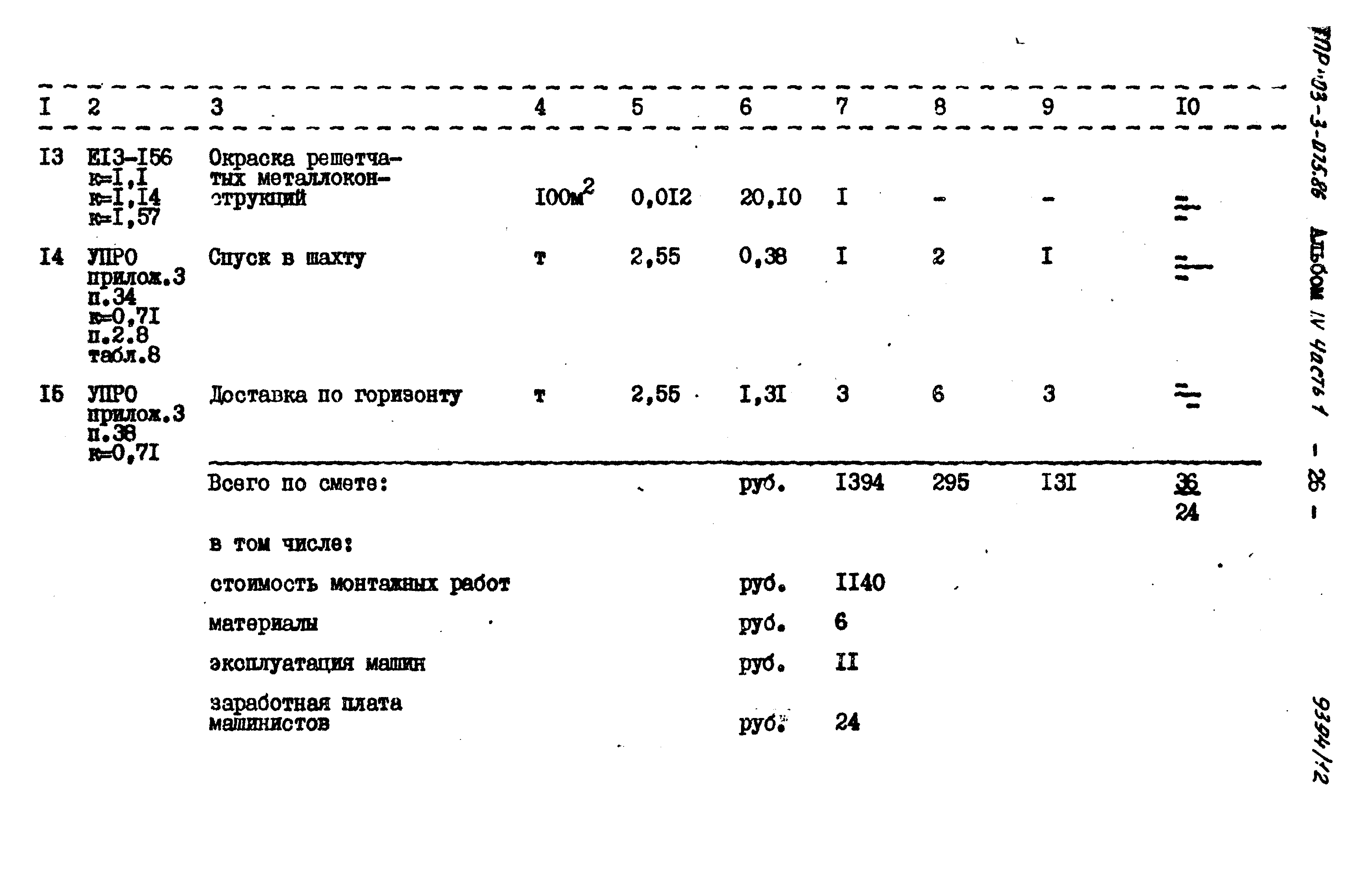 Типовые проектные решения 403-3-075.86