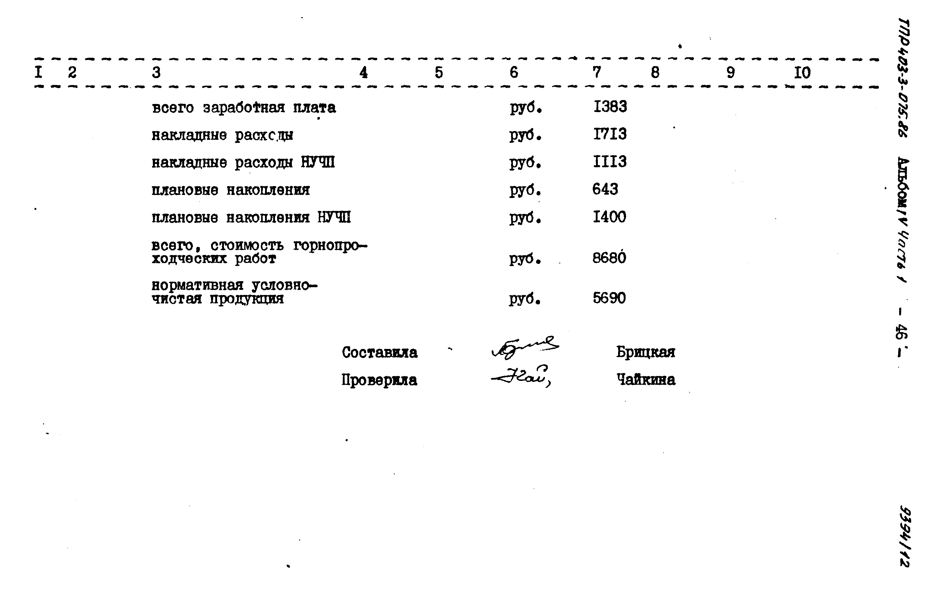 Типовые проектные решения 403-3-075.86