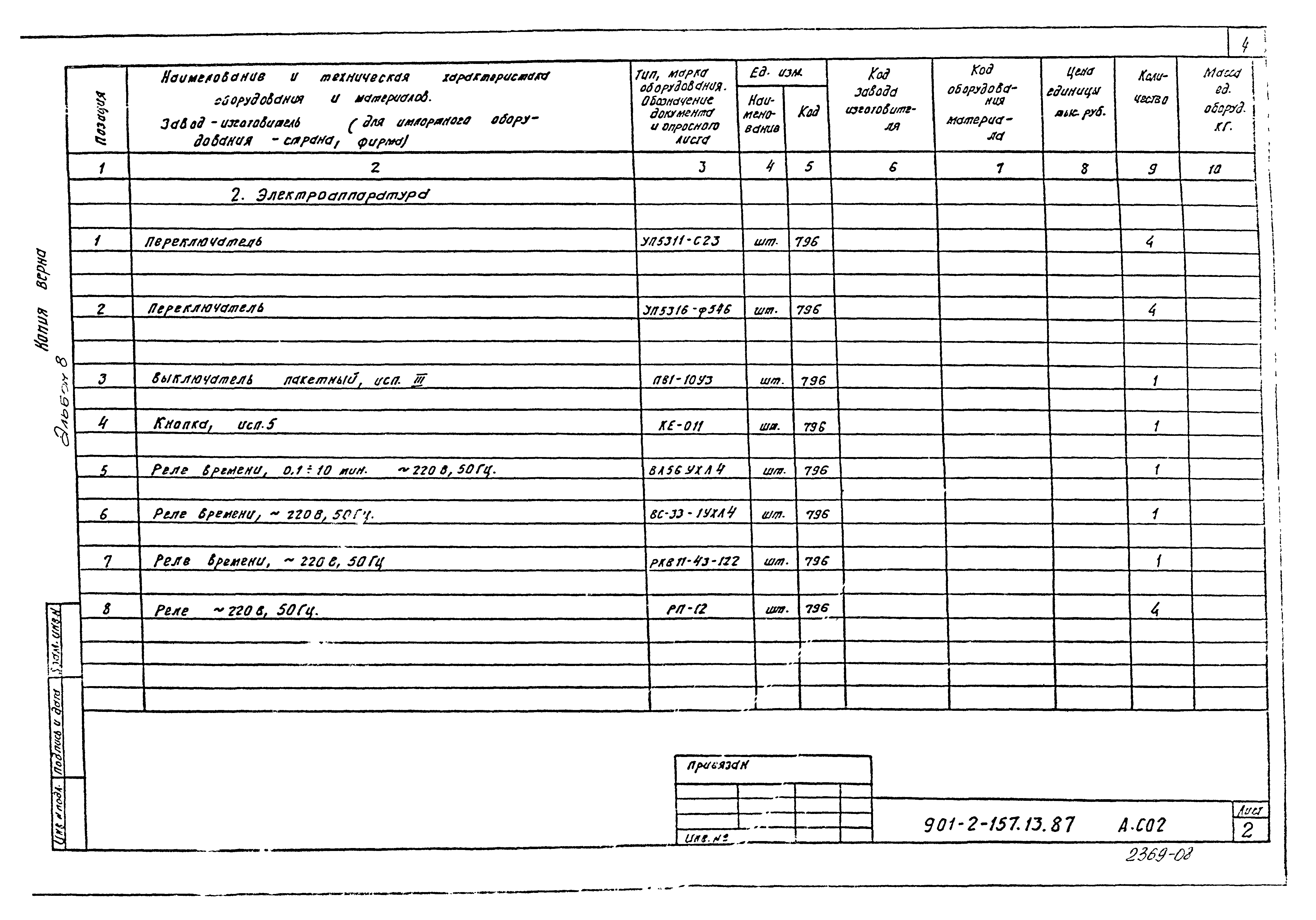 Зональный типовой проект 901-2-157.13.87