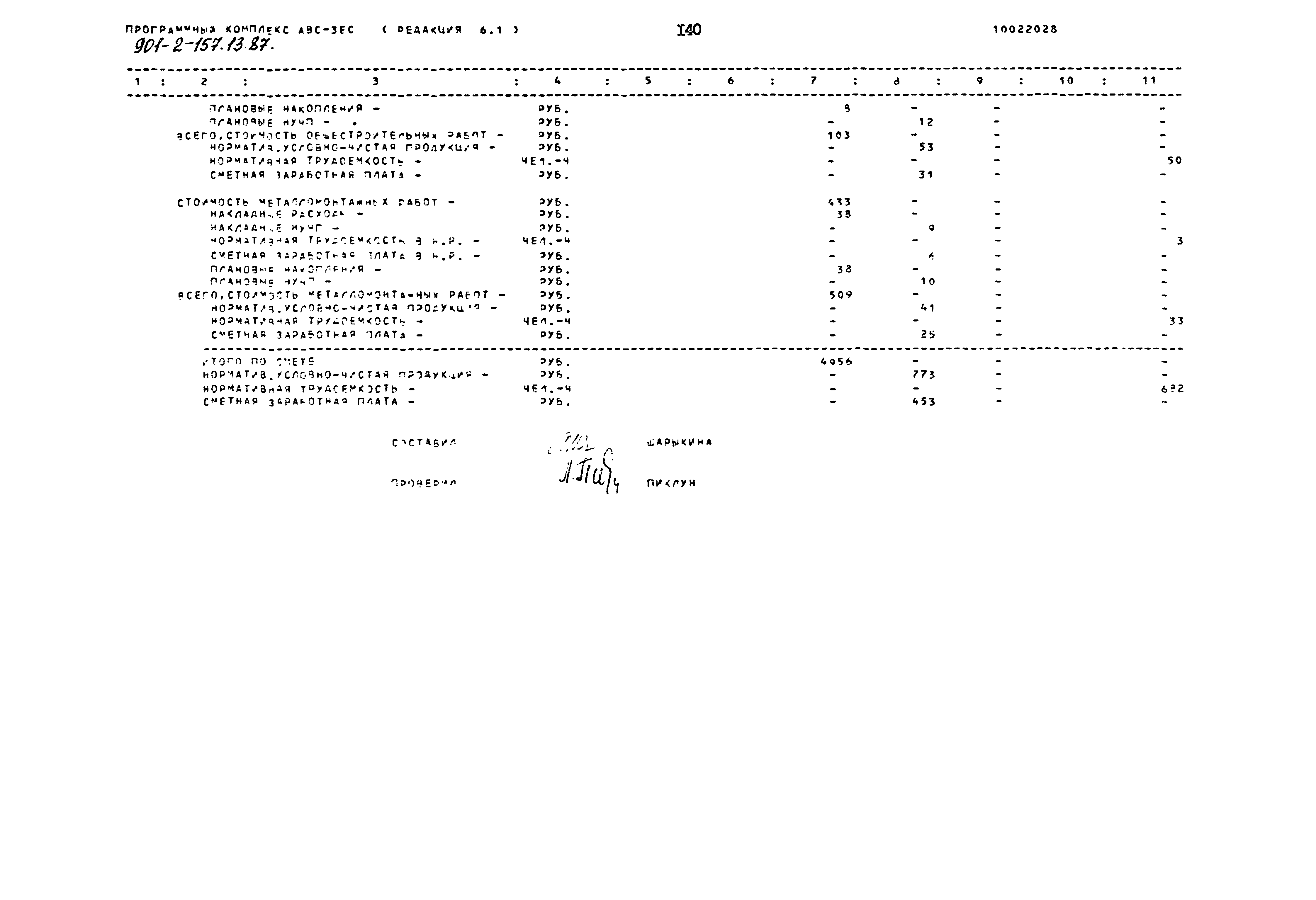 Зональный типовой проект 901-2-157.13.87