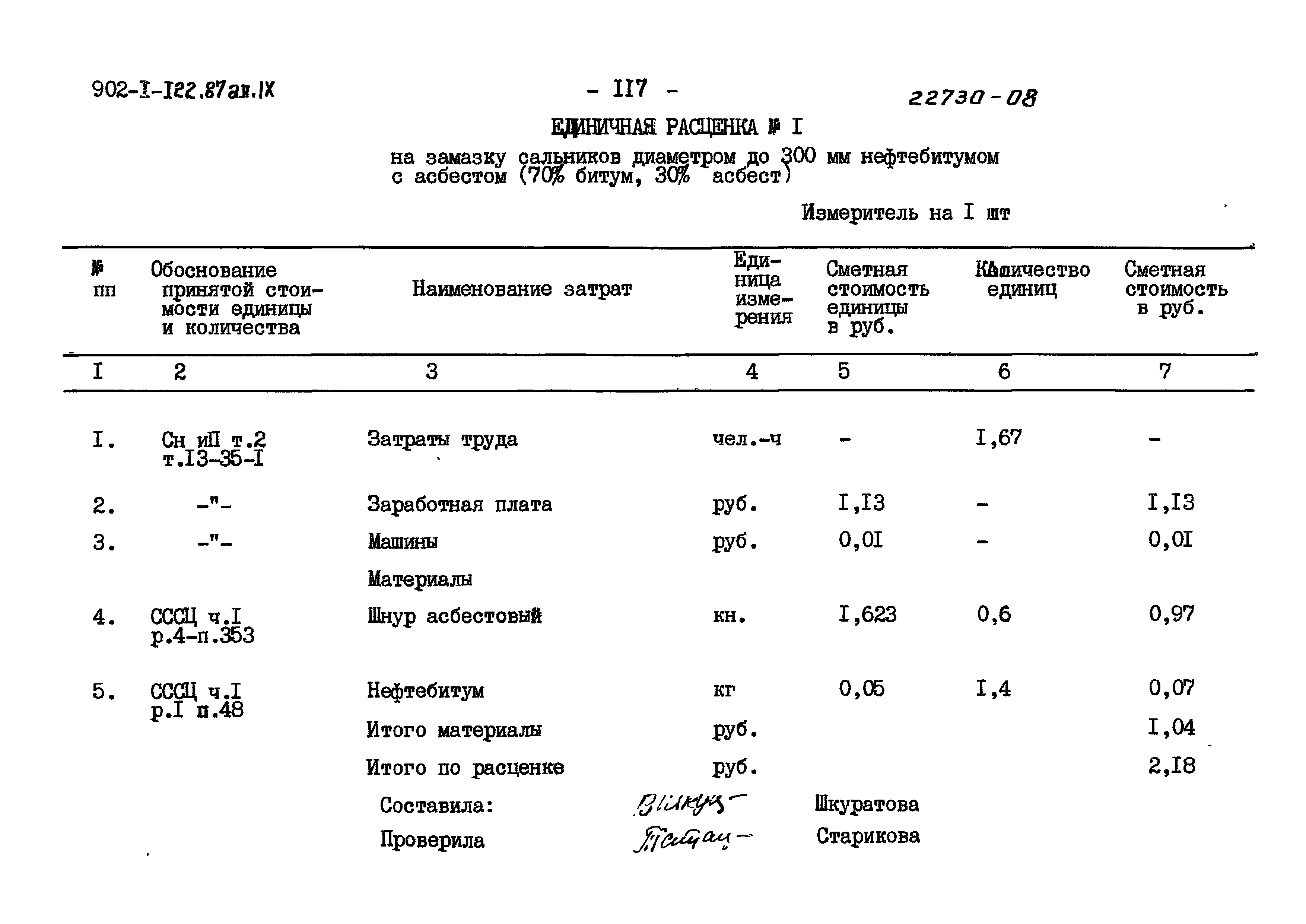 Типовой проект 902-1-121.87