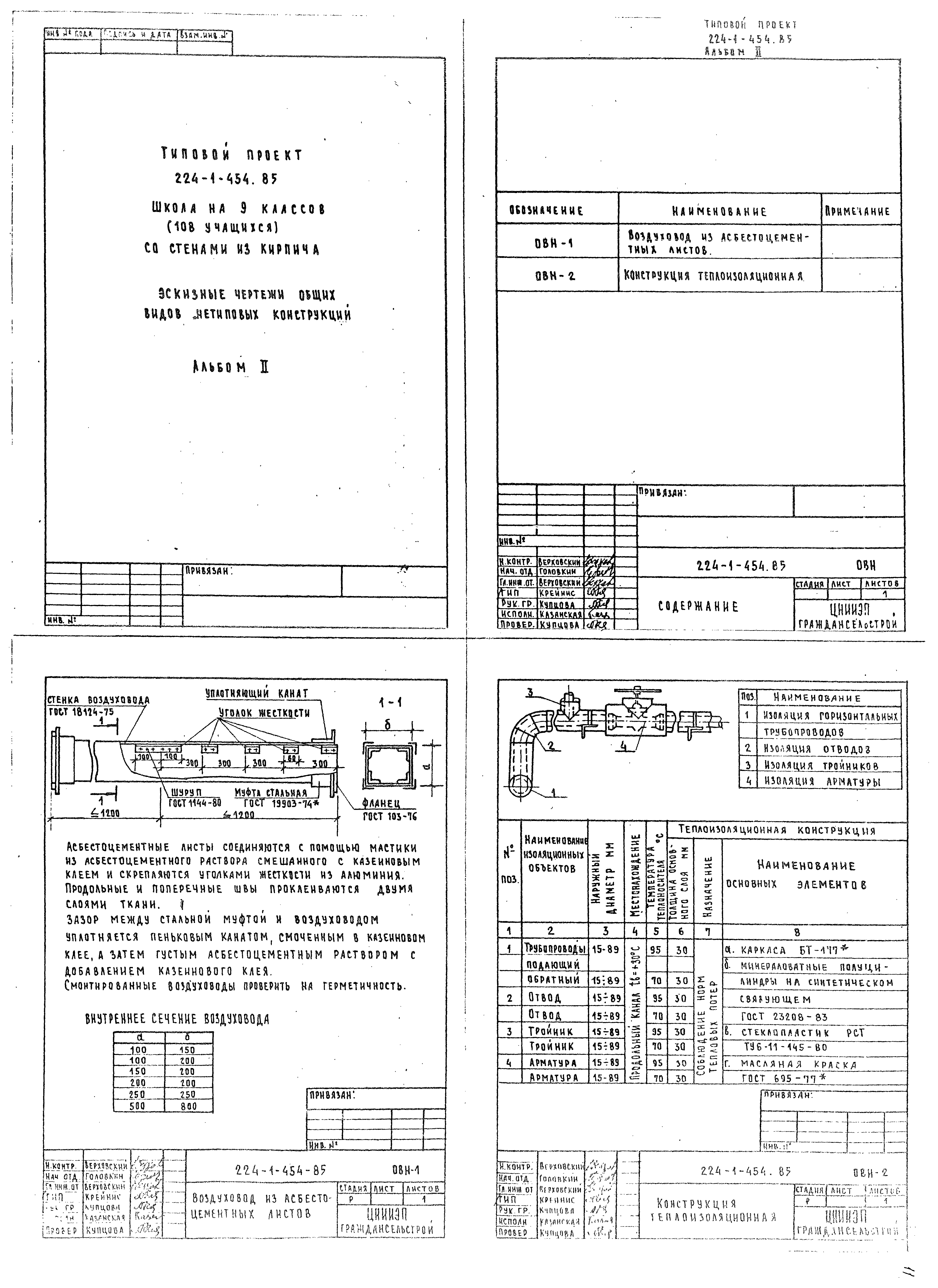 Типовой проект 224-1-454.85