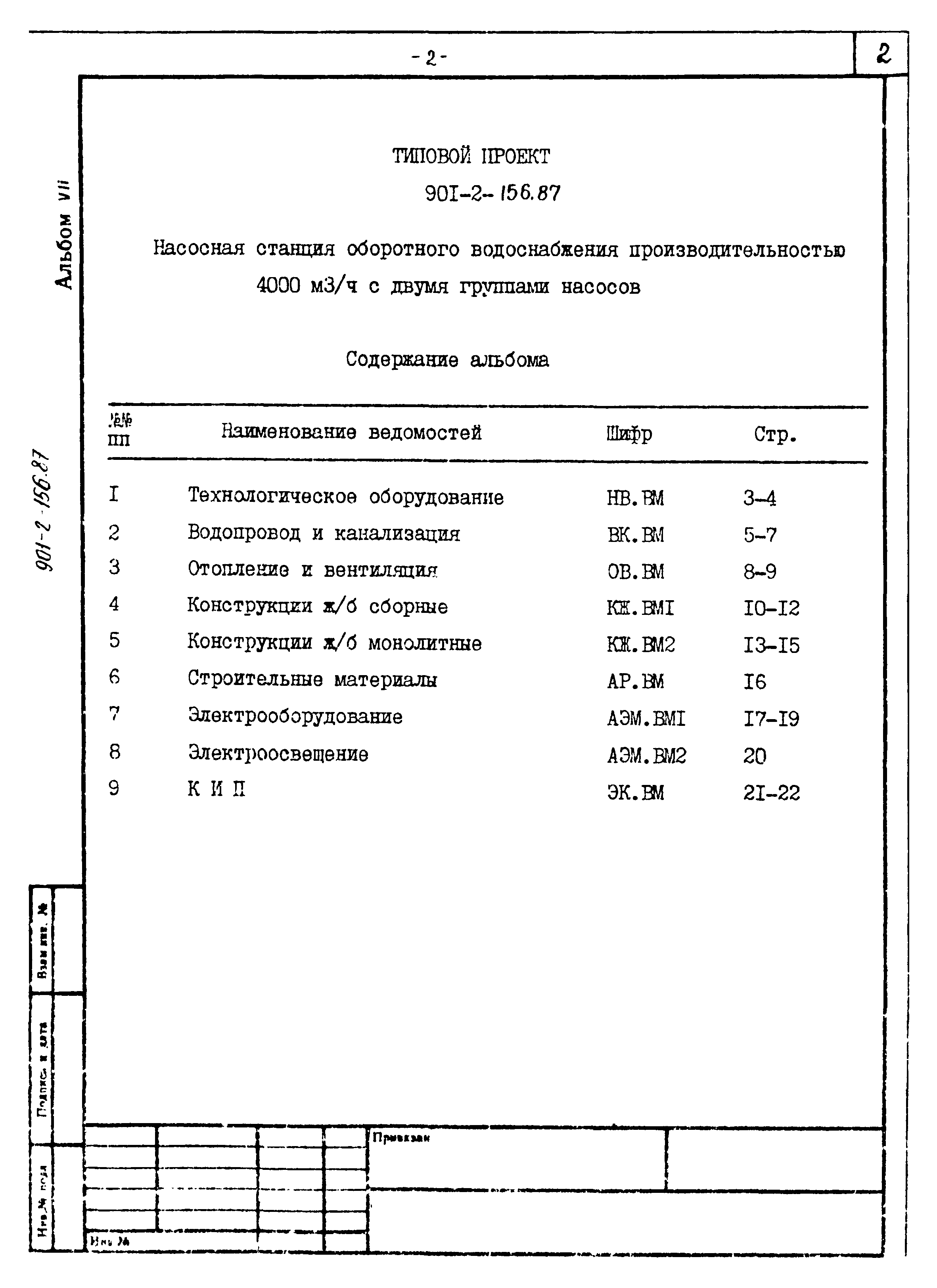 Типовой проект 901-2-156.87