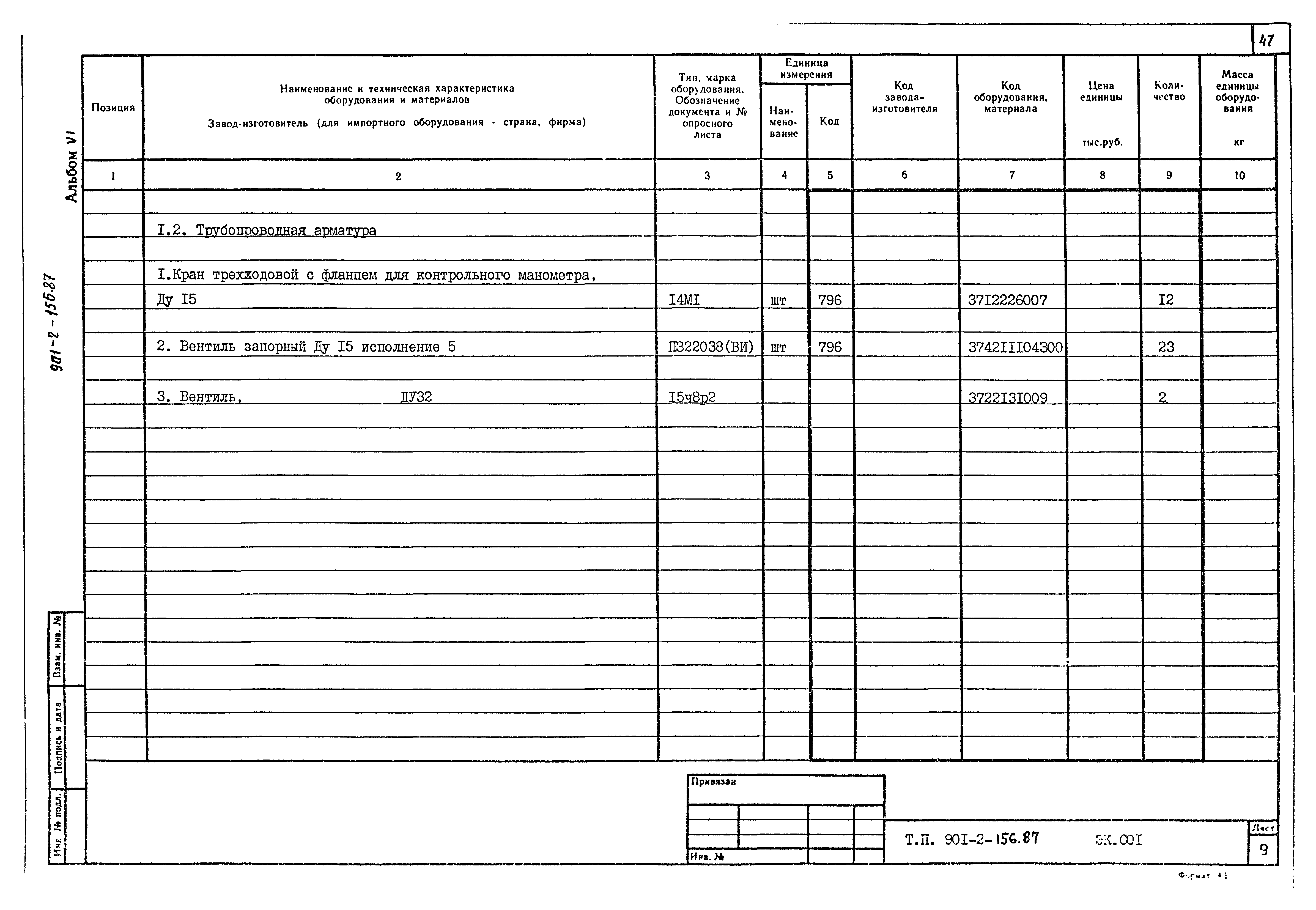 Типовой проект 901-2-156.87