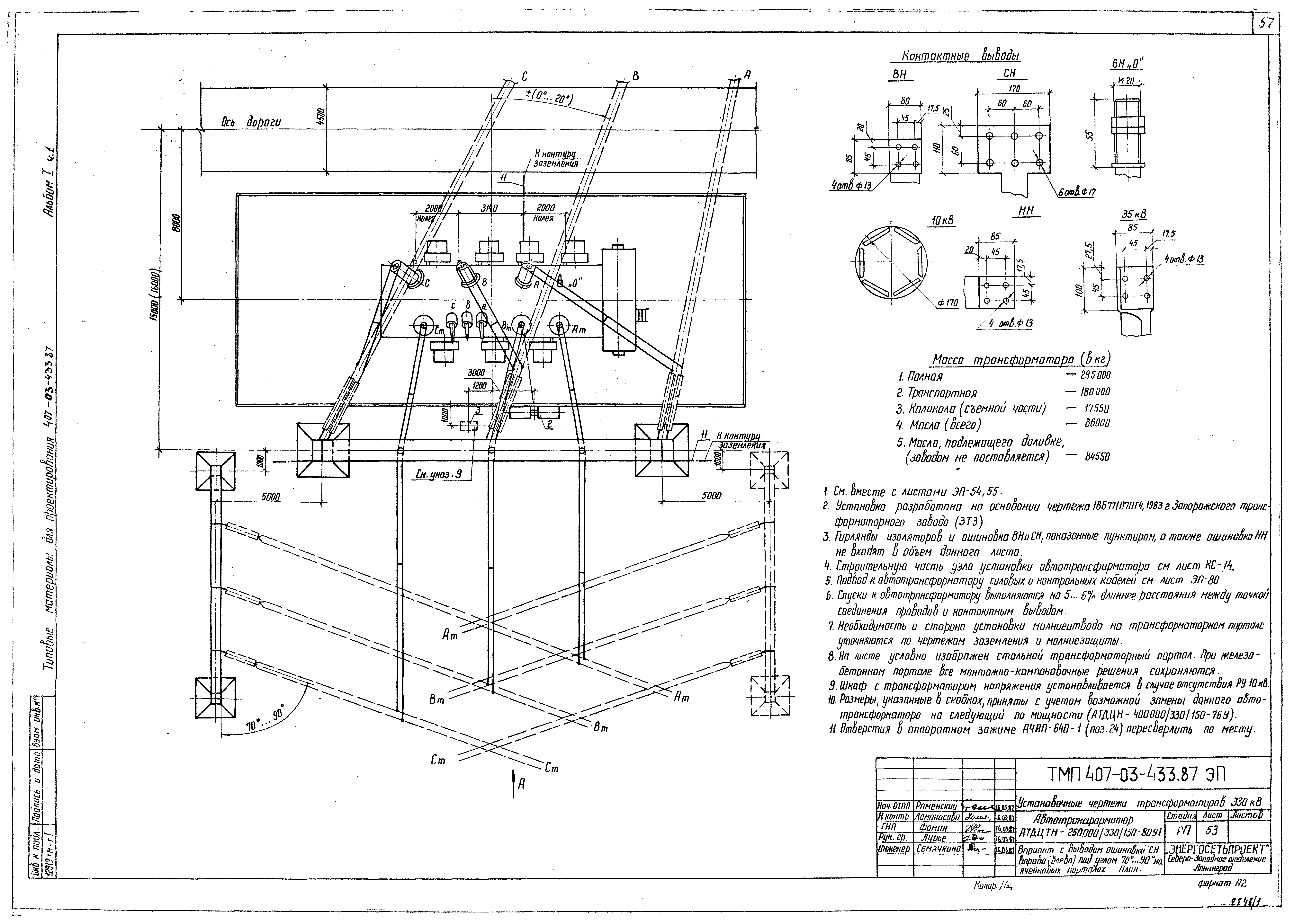 Типовые проектные решения 407-03-433.87