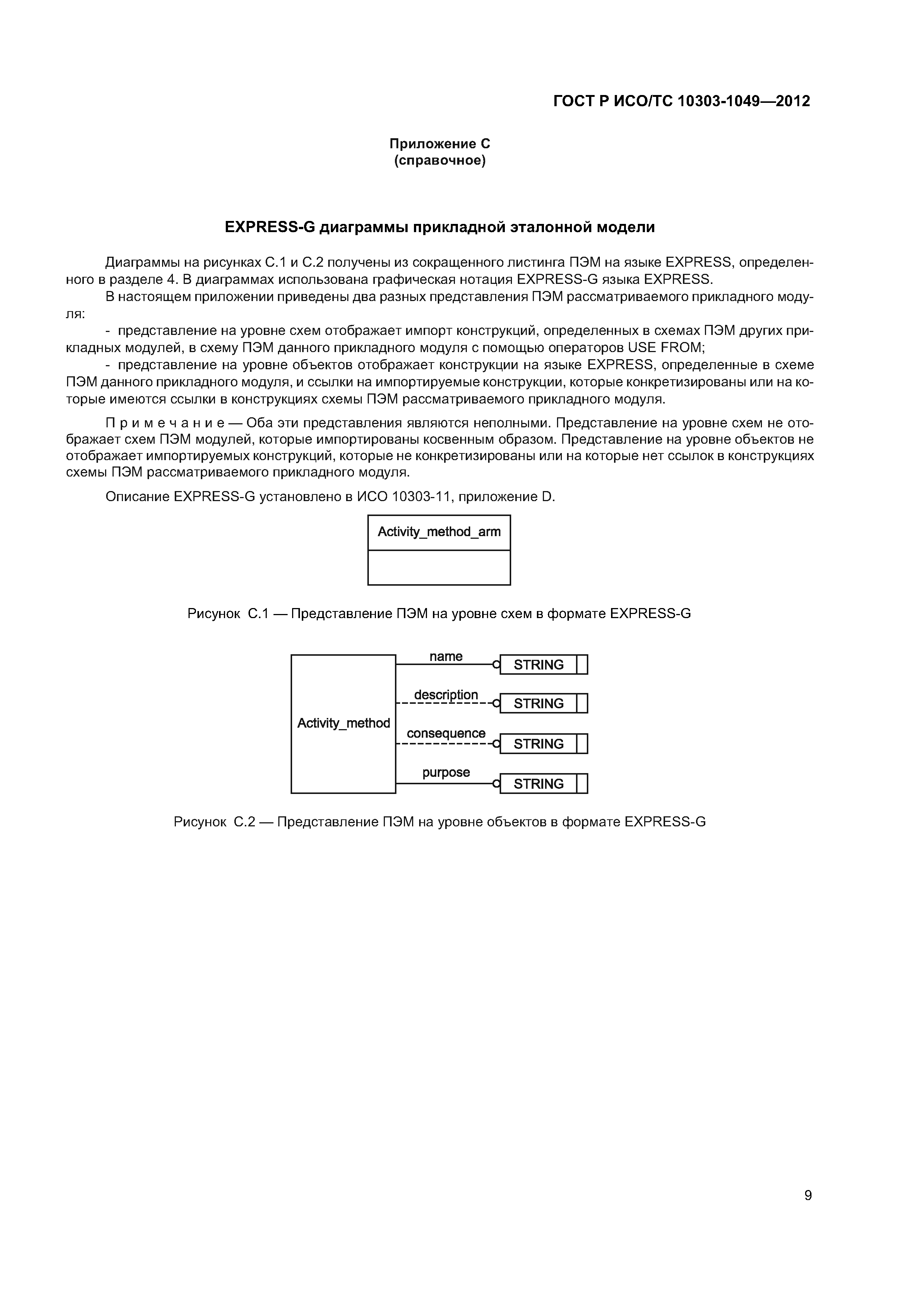 ГОСТ Р ИСО/ТС 10303-1049-2012