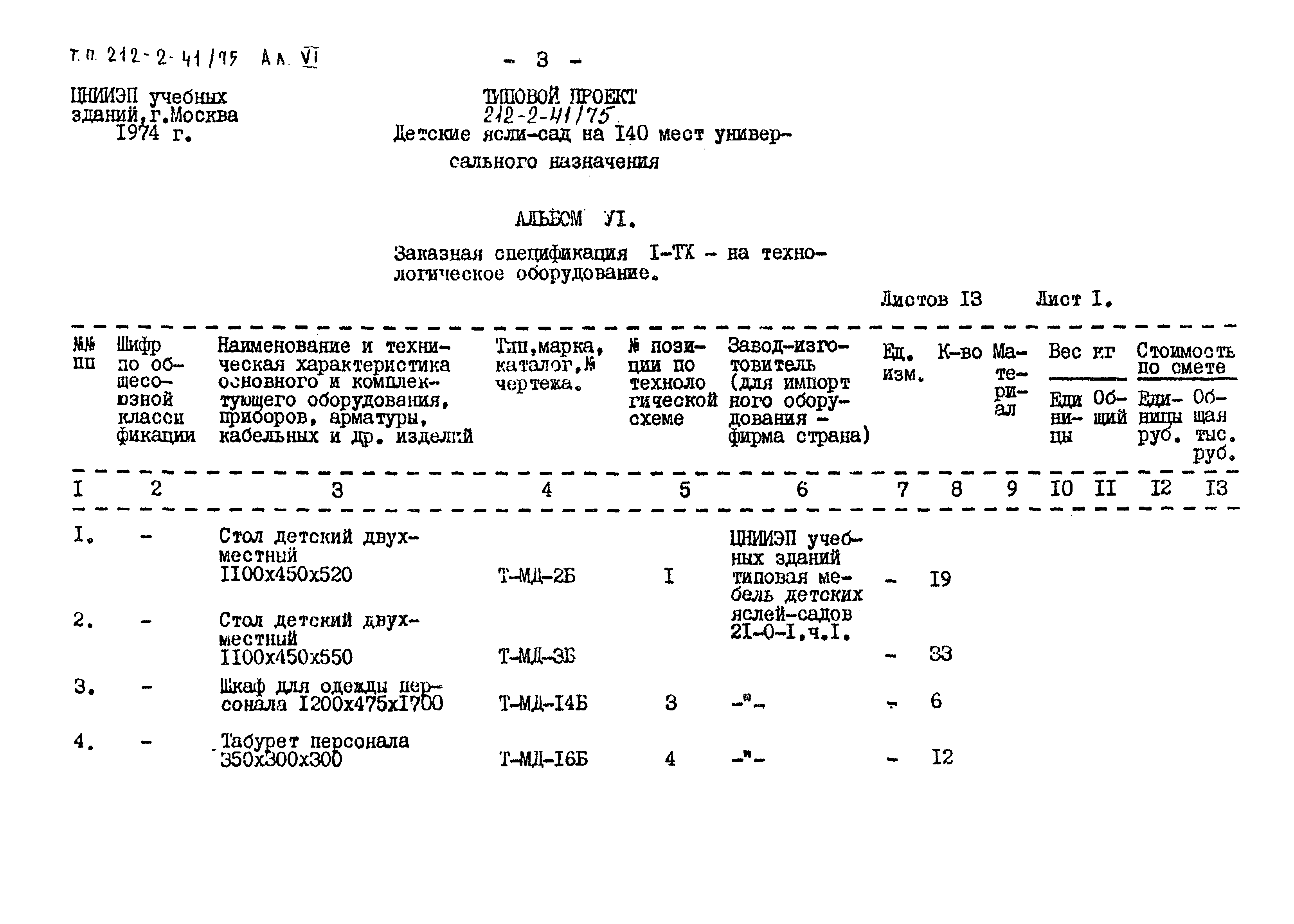 Типовой проект 212-2-41/75