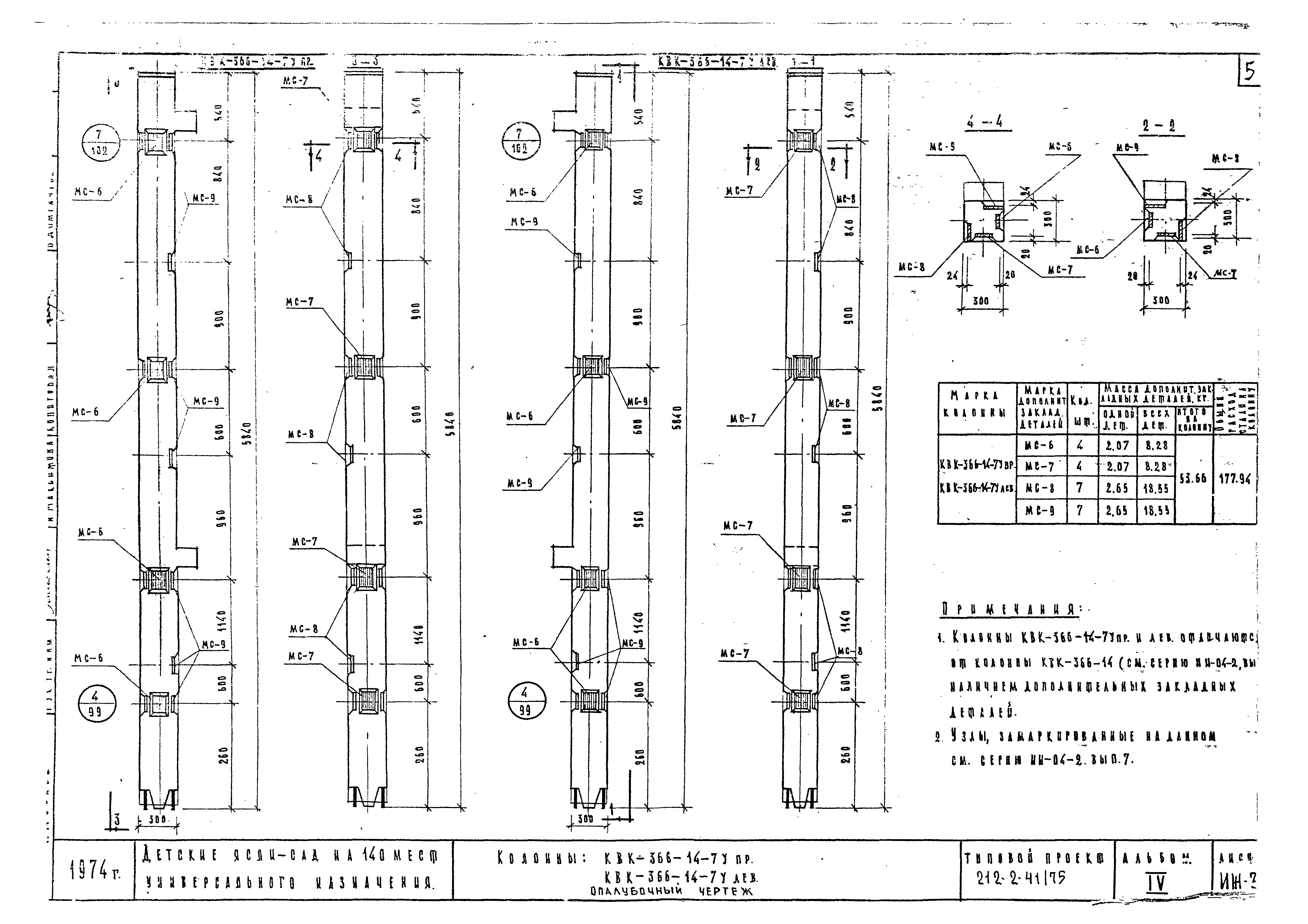 Типовой проект 212-2-41/75