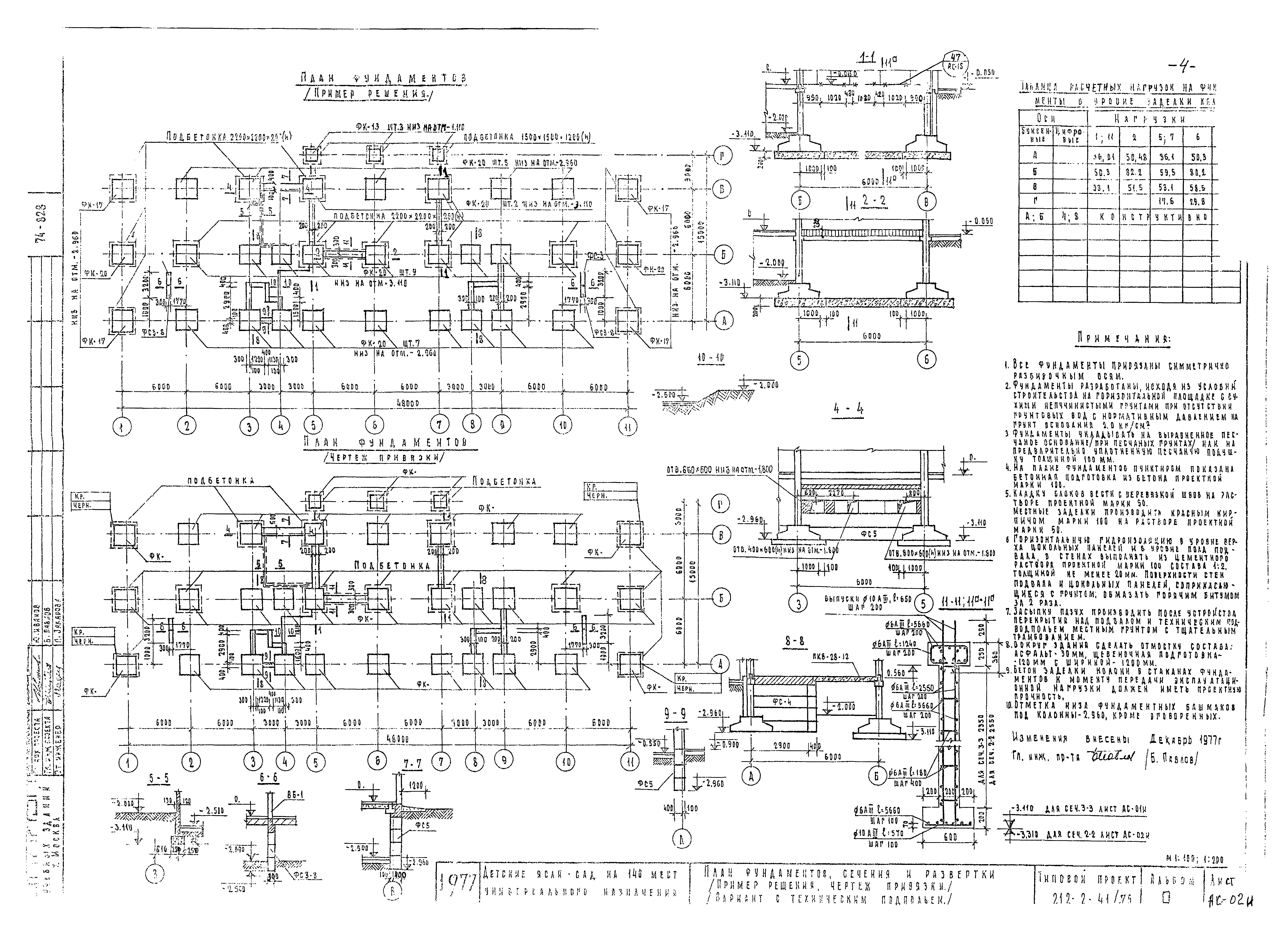 Типовой проект 212-2-41/75