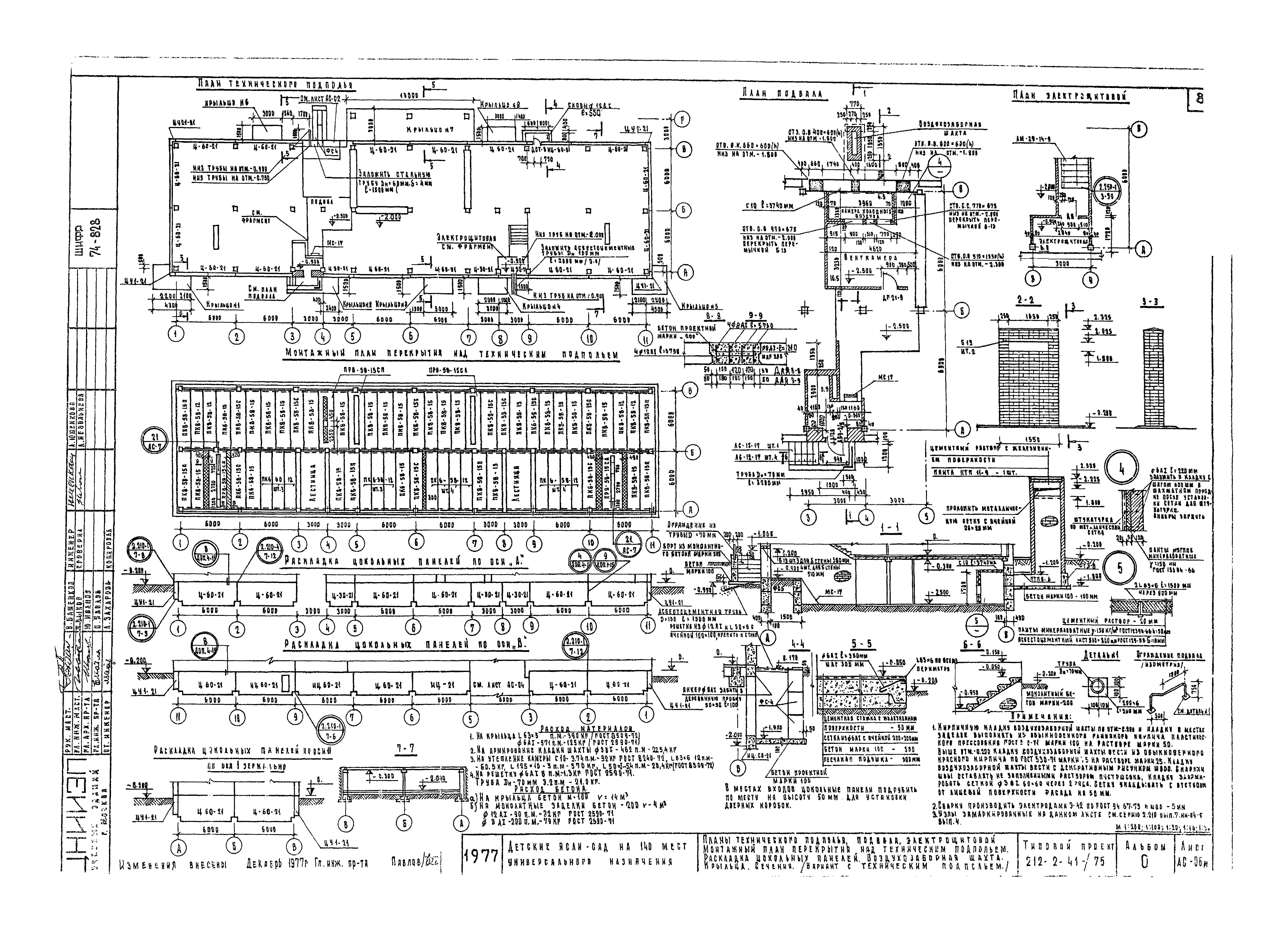 Типовой проект 212-2-41/75