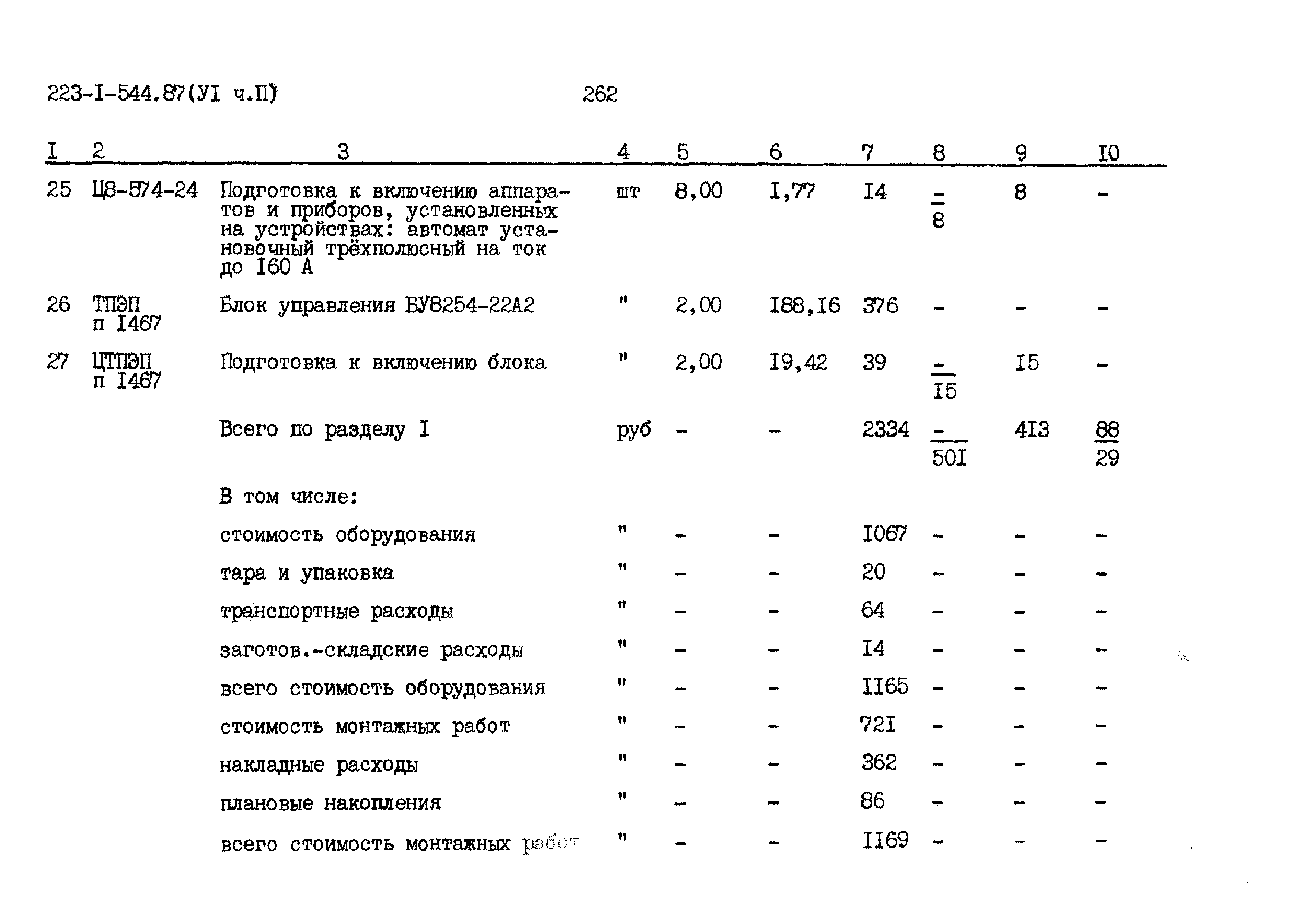 Типовой проект 223-1-544.87