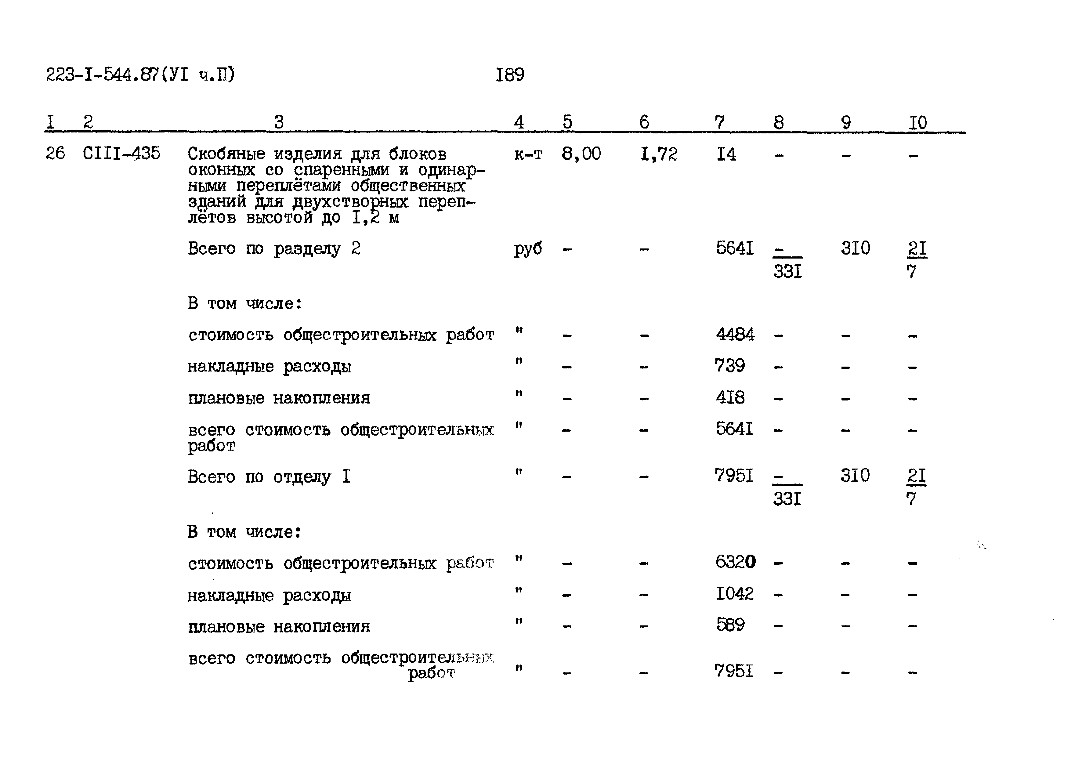 Типовой проект 223-1-544.87