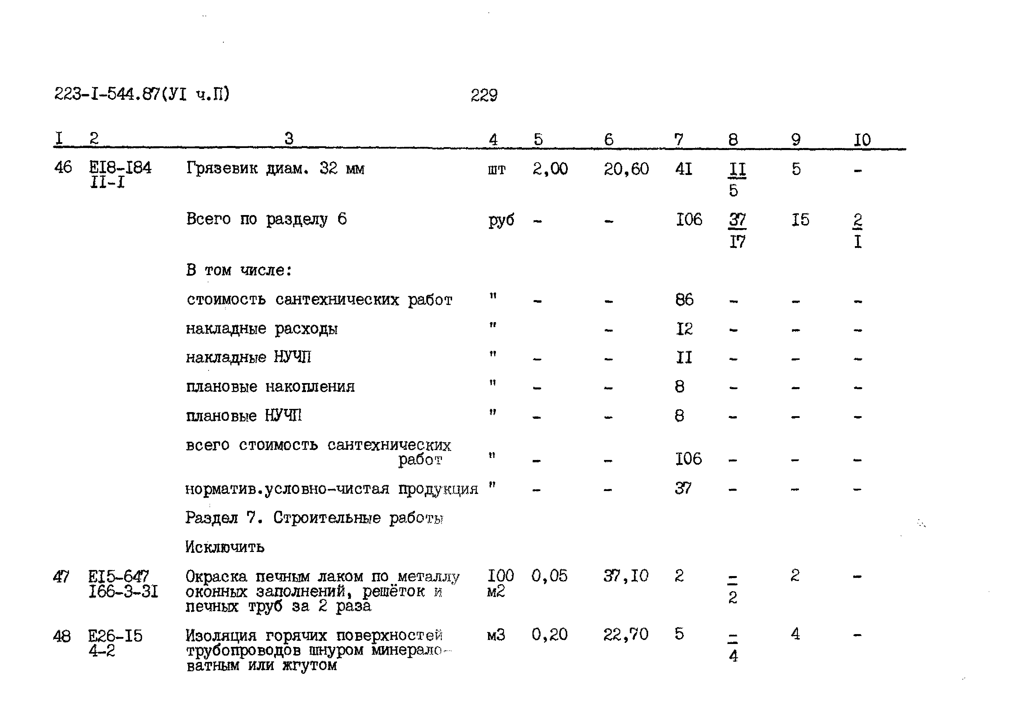 Типовой проект 223-1-544.87