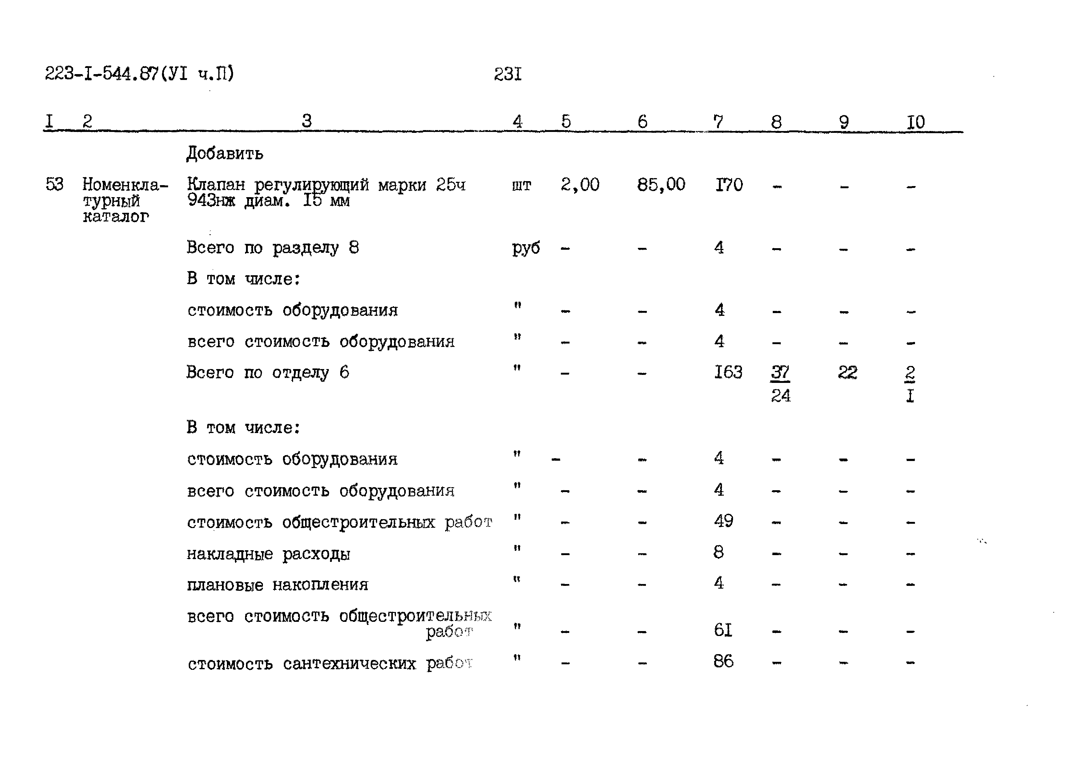 Типовой проект 223-1-544.87