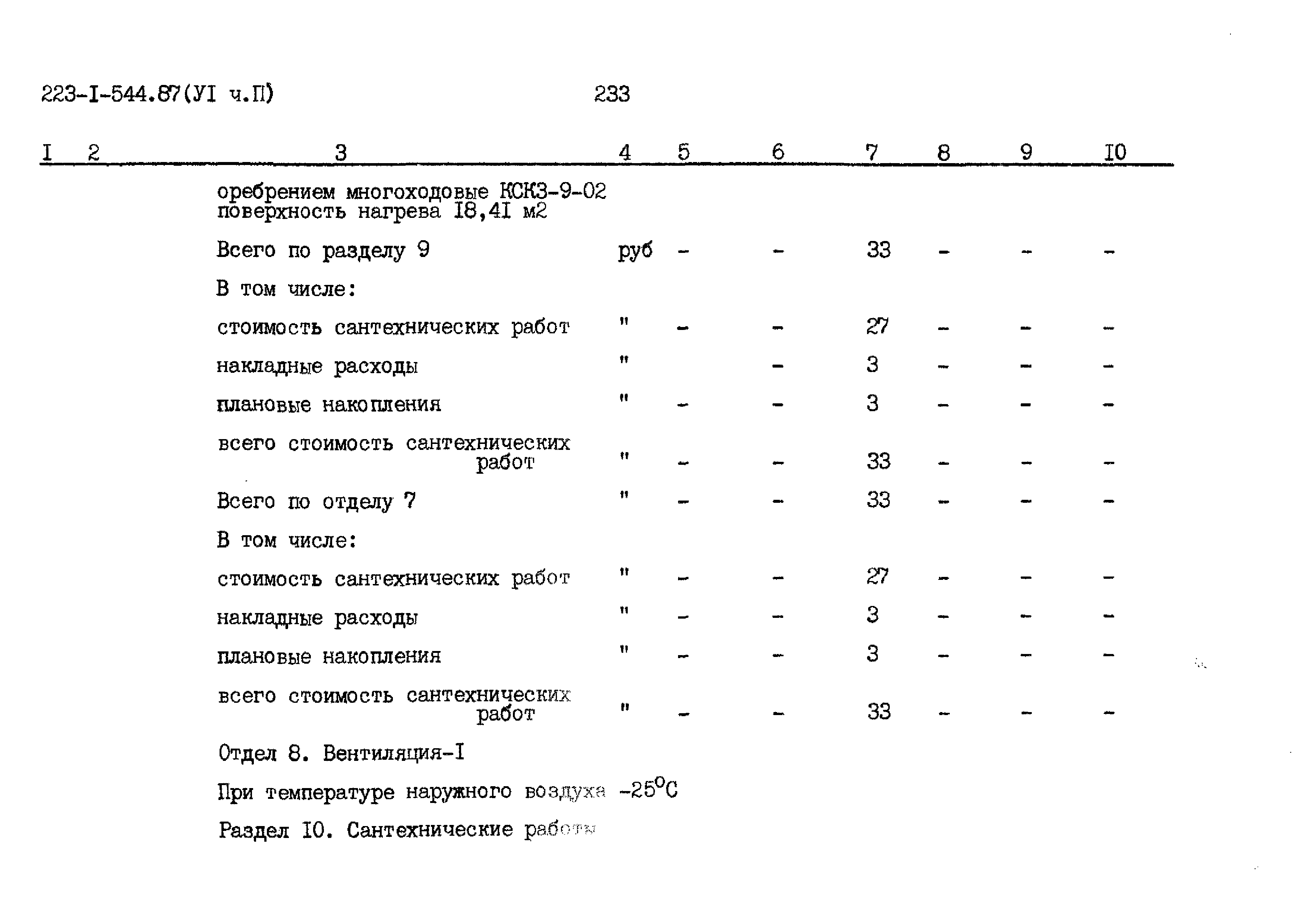 Типовой проект 223-1-544.87