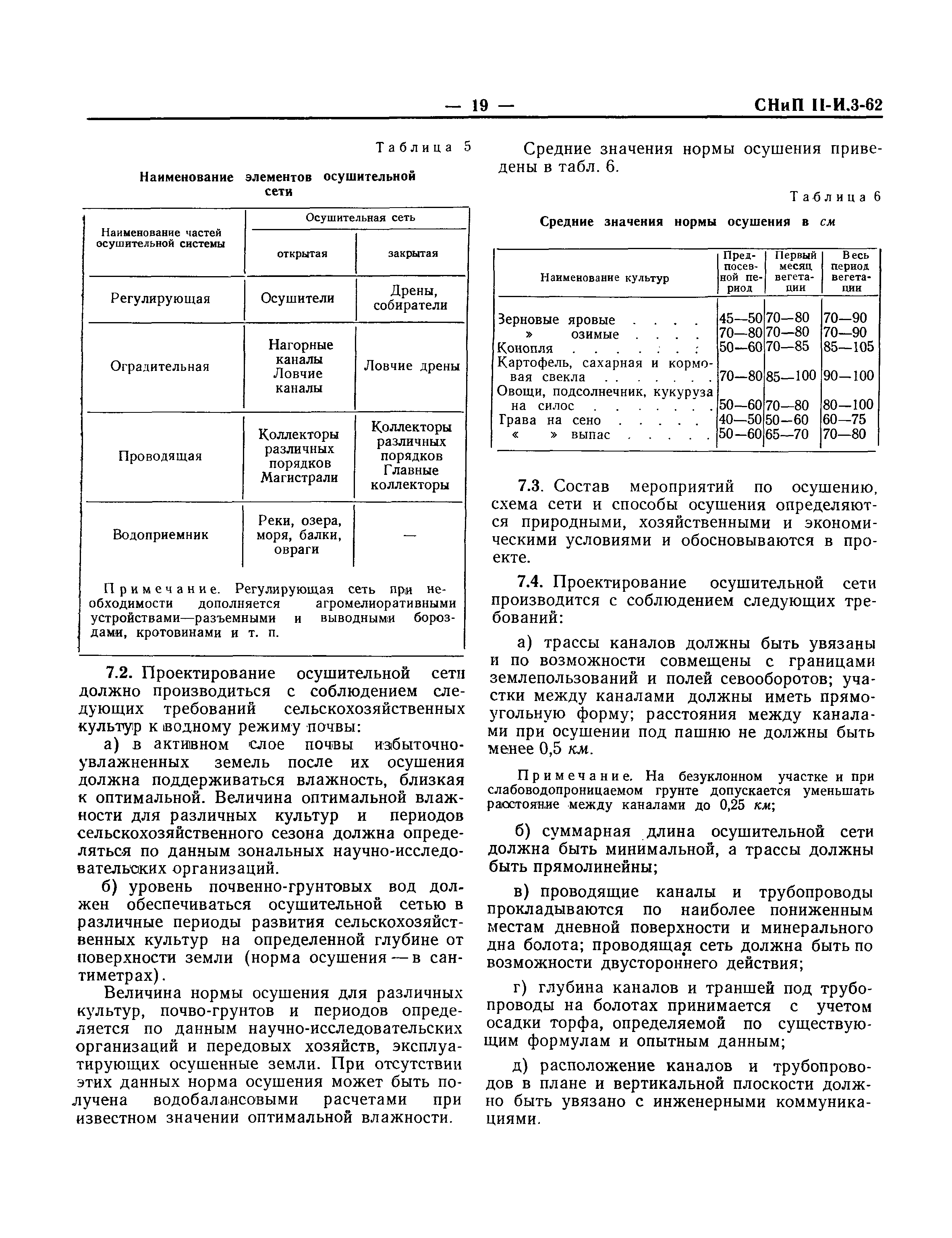 СНиП II-И.3-62