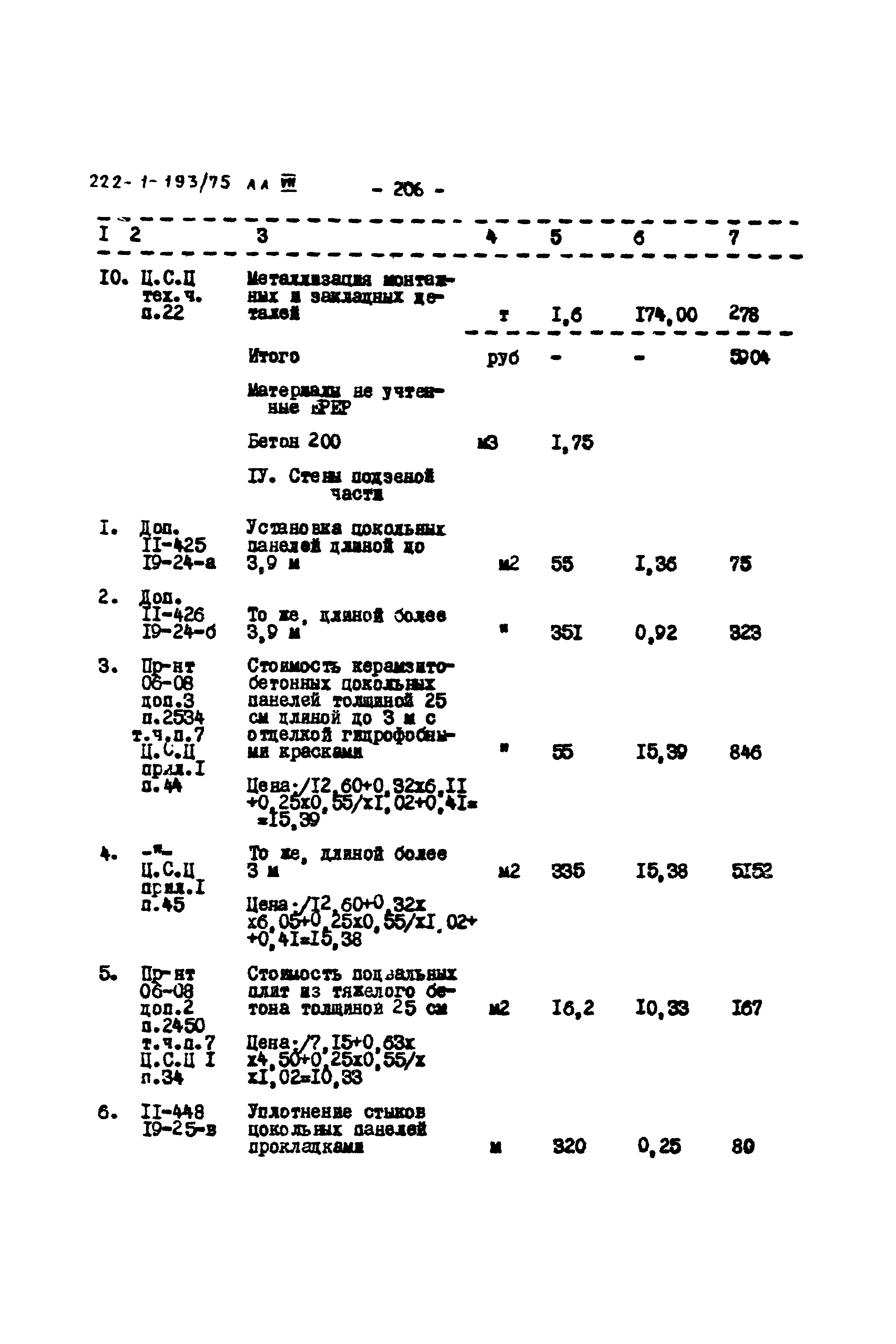 Типовой проект 222-1-193/75