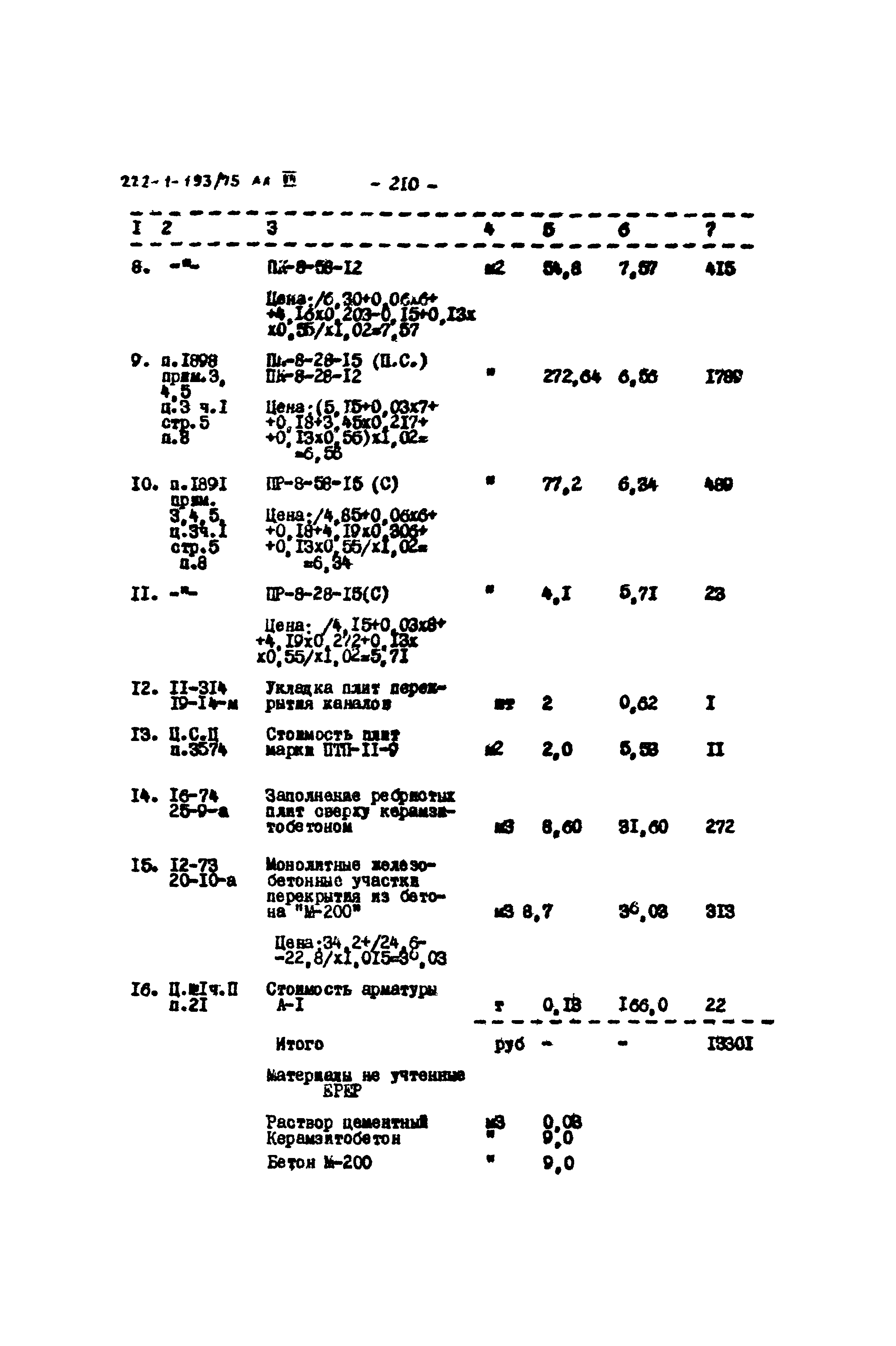 Типовой проект 222-1-193/75