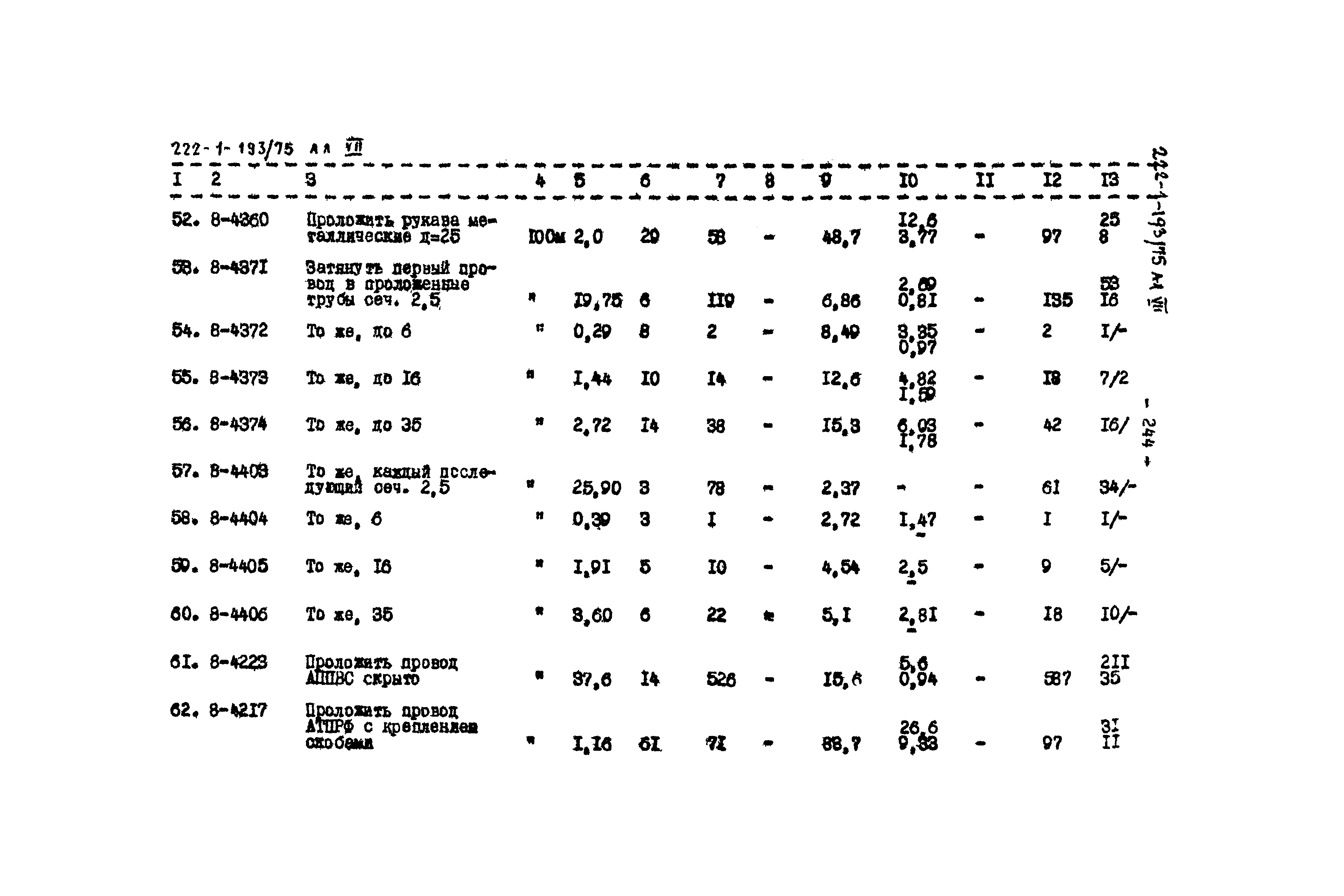 Типовой проект 222-1-193/75