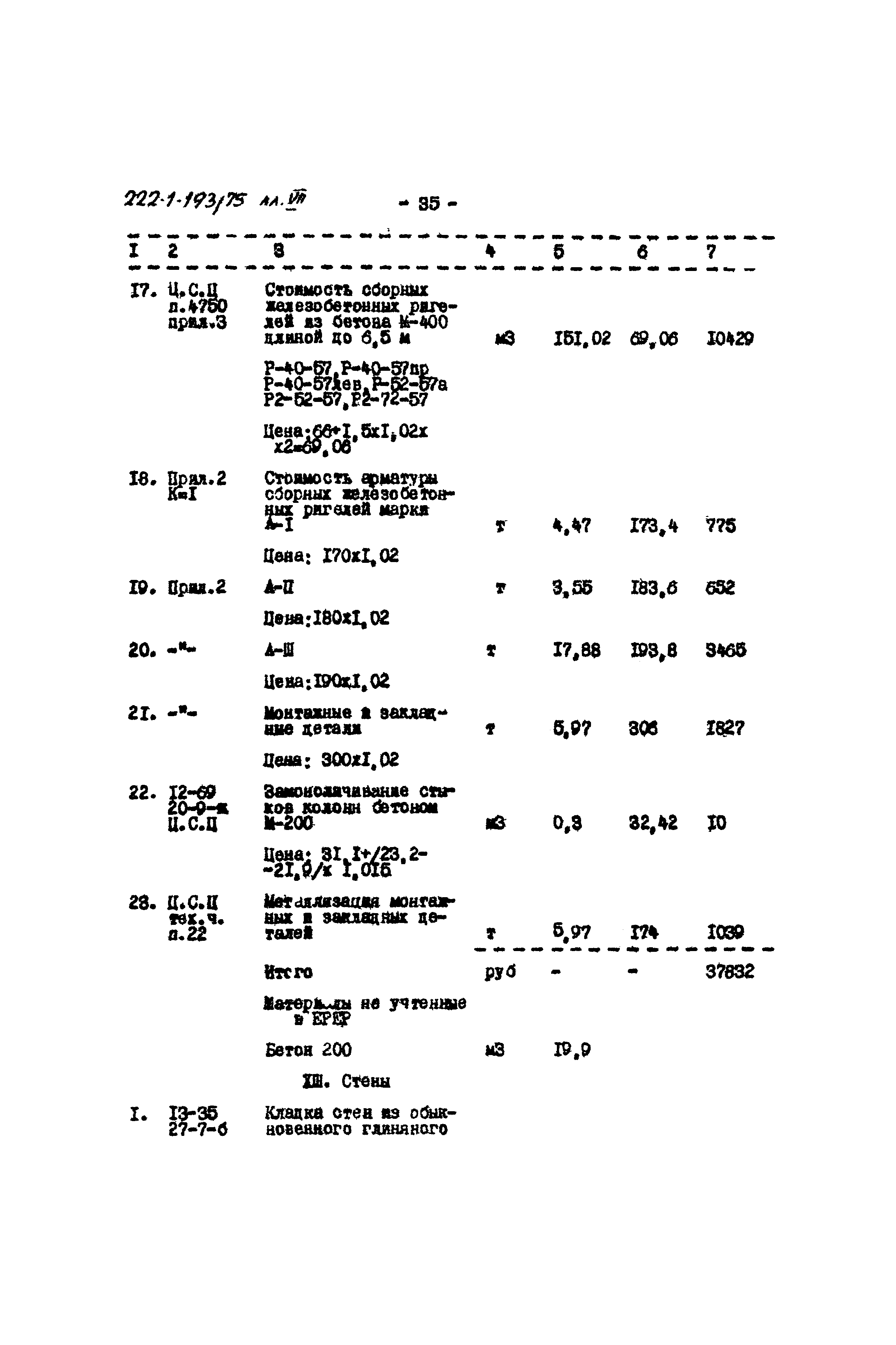 Типовой проект 222-1-193/75