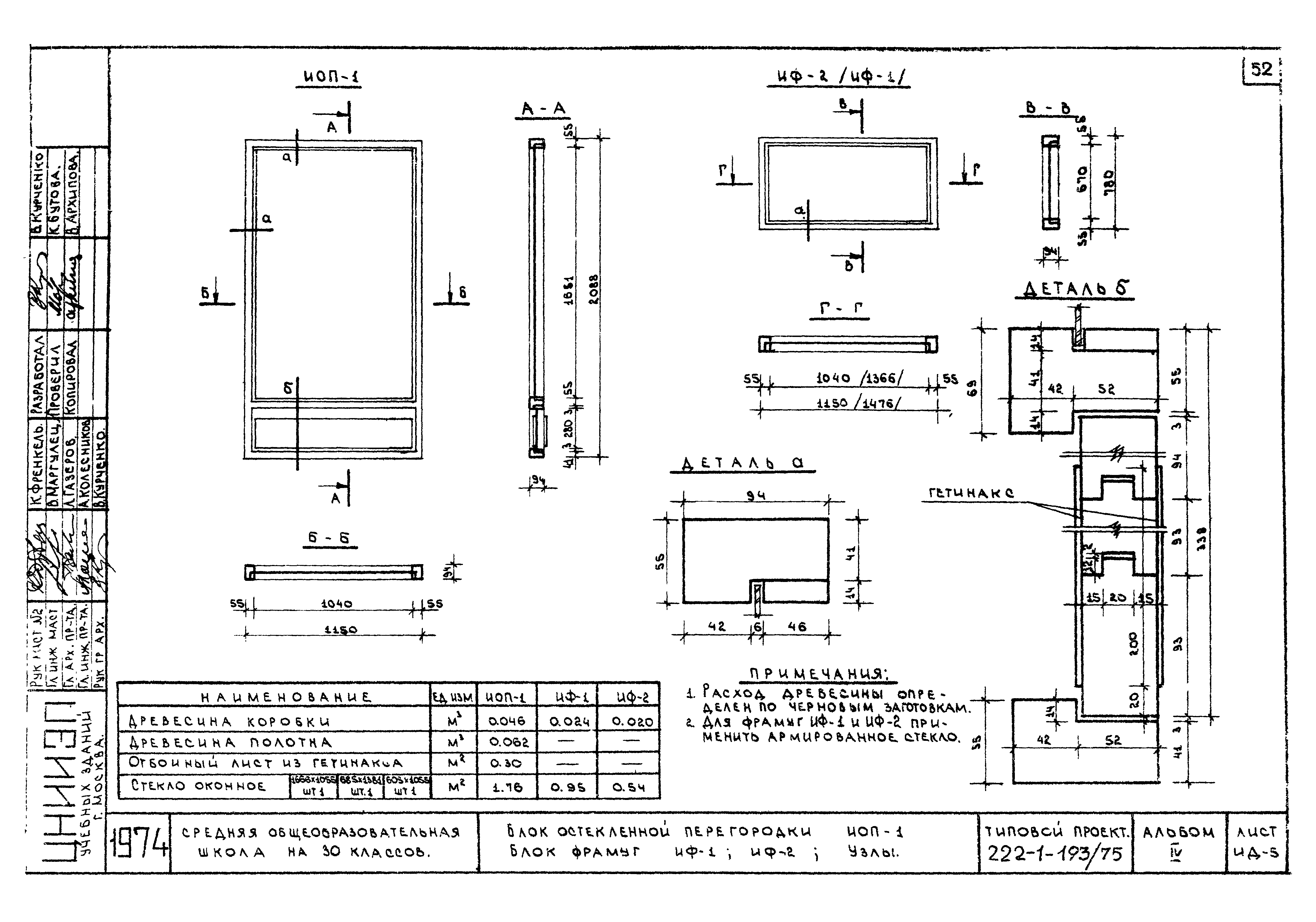 Типовой проект 222-1-193/75