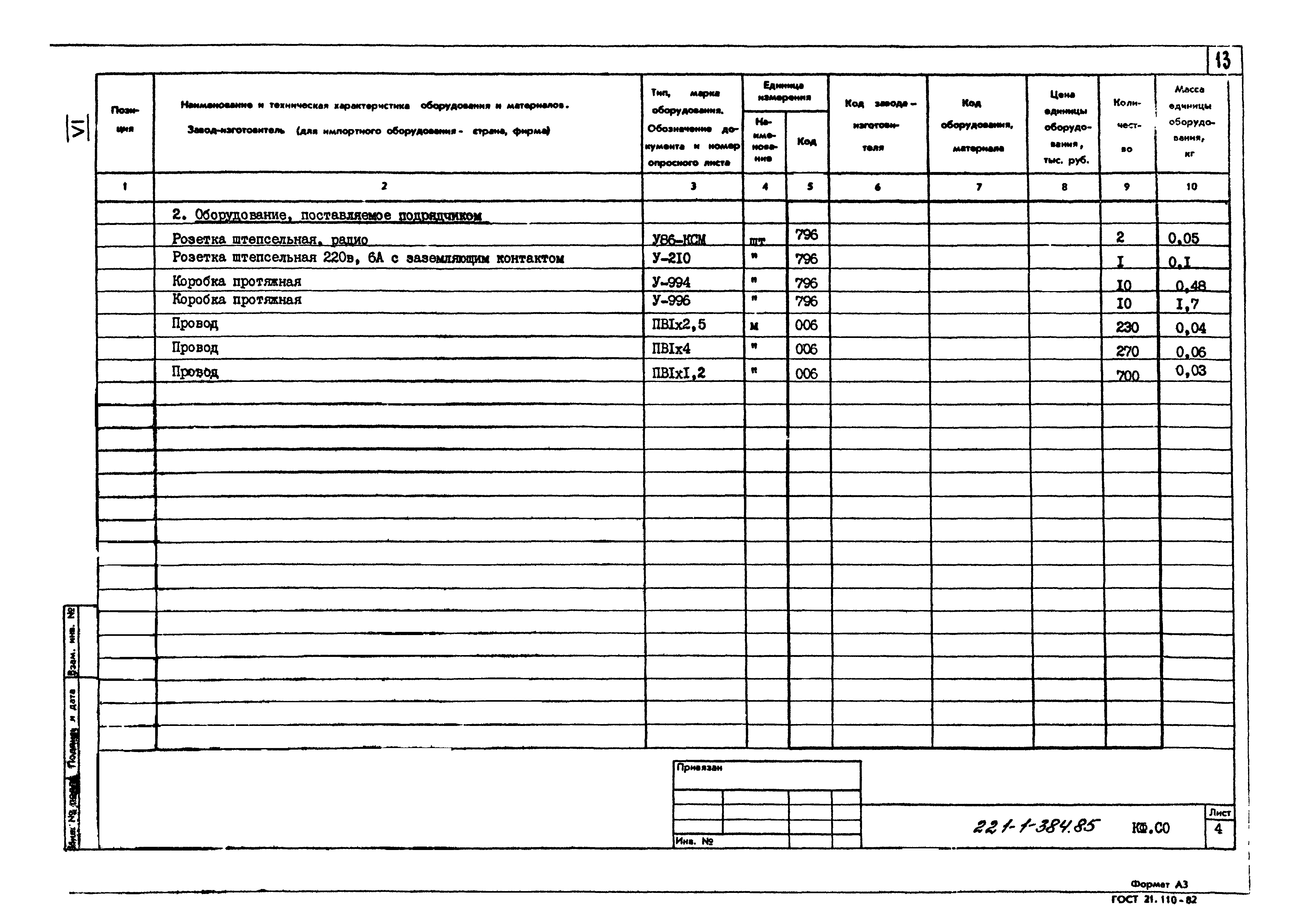 Типовой проект 221-1-384.85