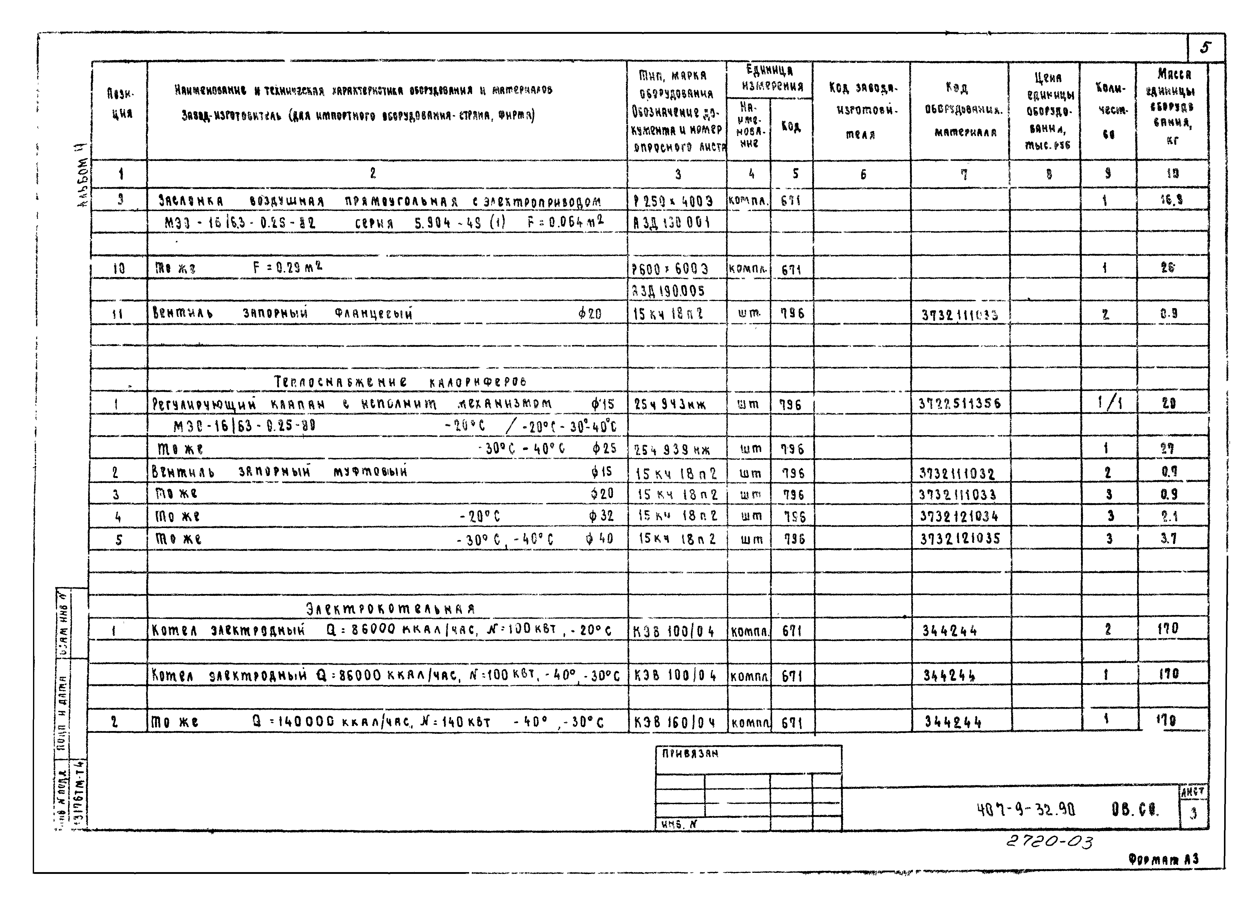 Типовой проект 407-9-32.90