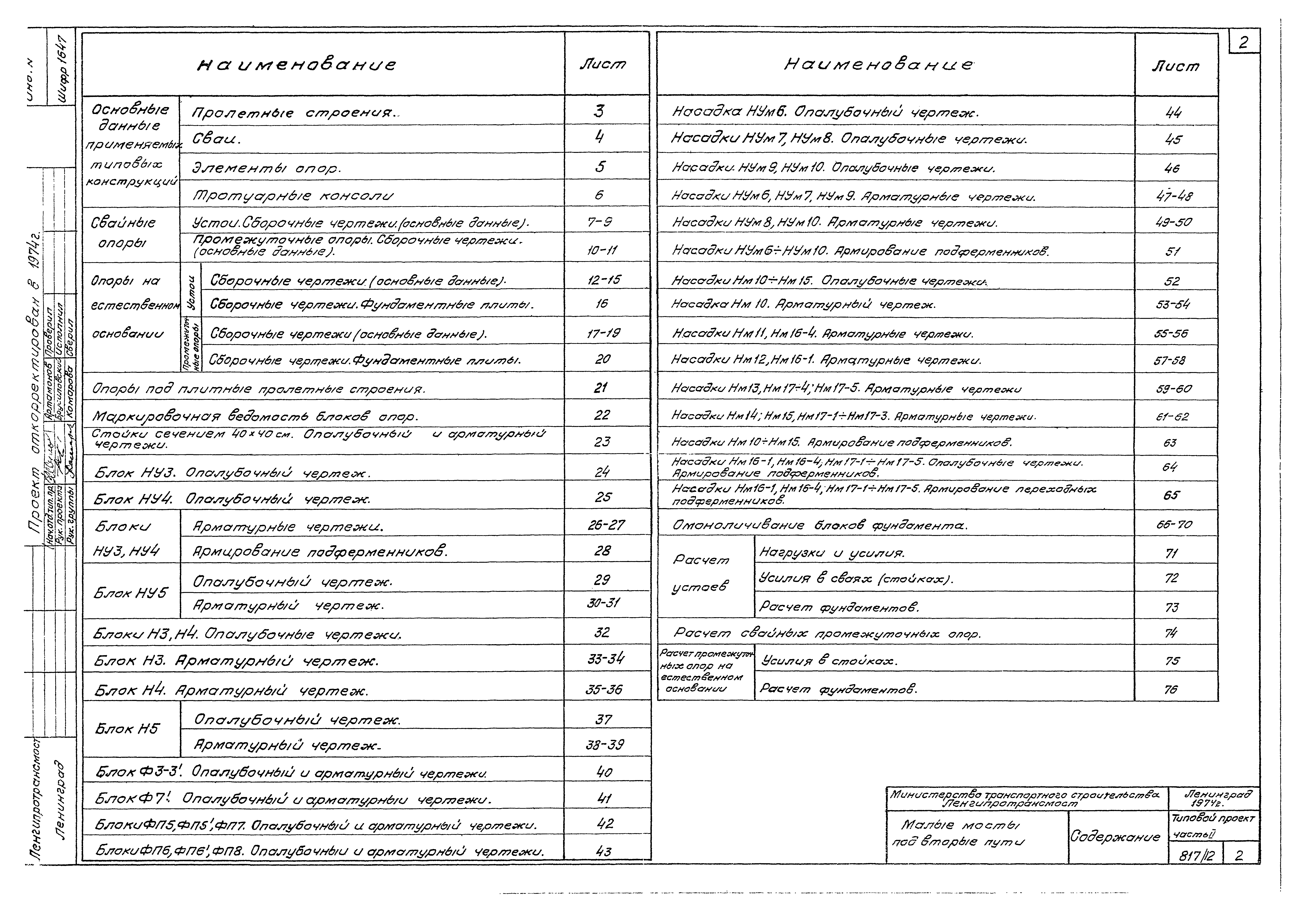 Типовой проект 501-260