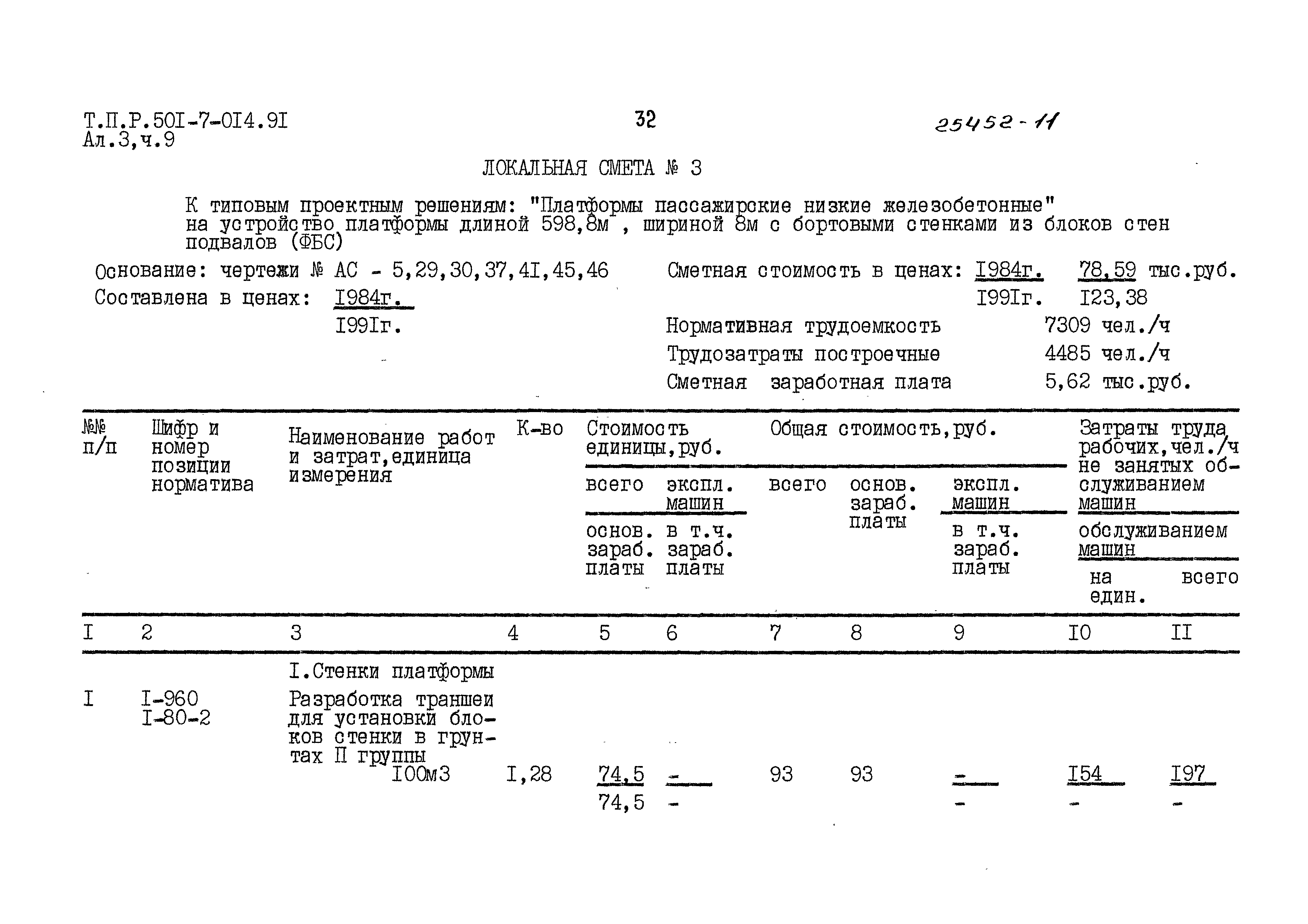 Типовые проектные решения 501-7-014.91