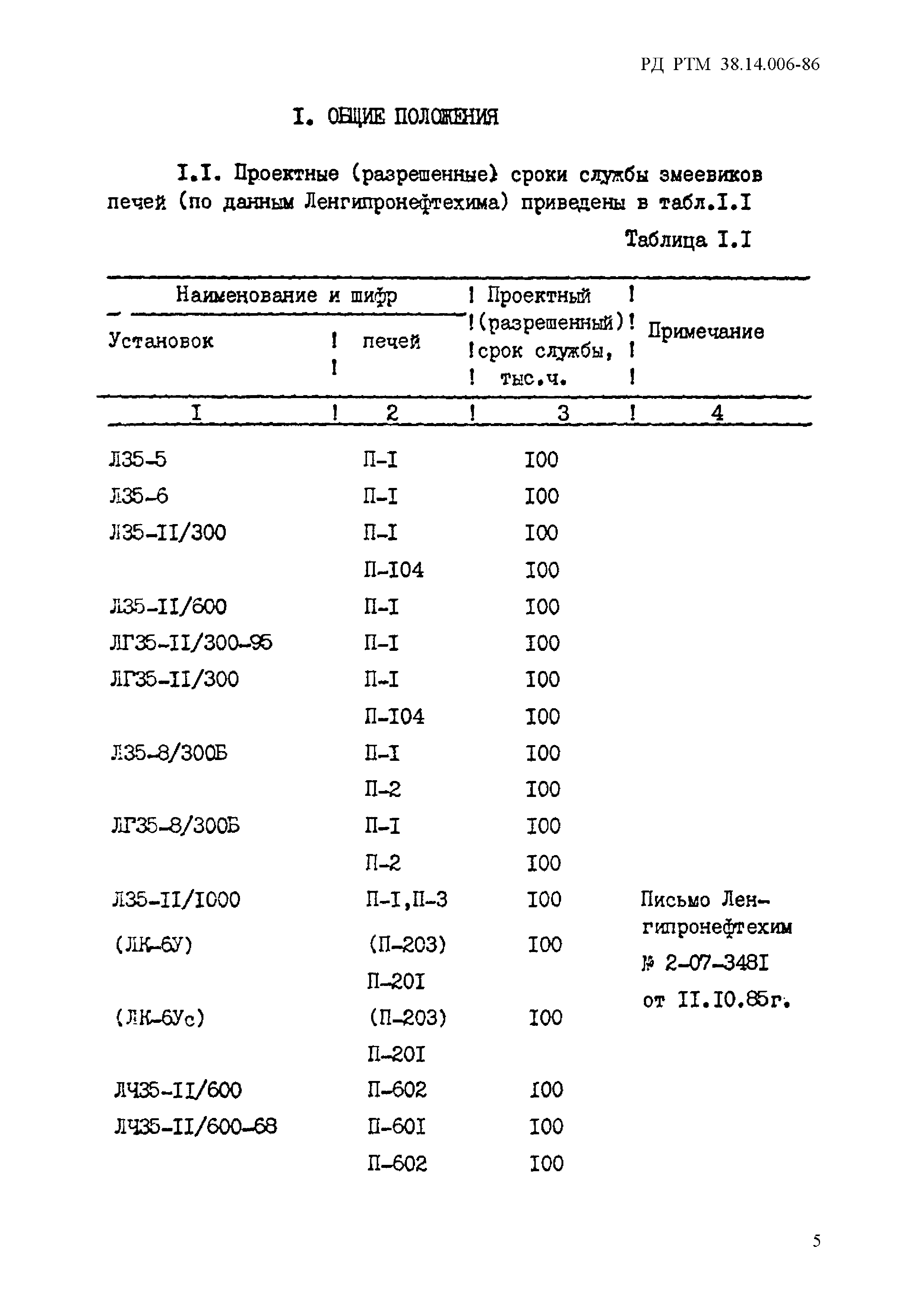 РД РТМ 38.14.006-86