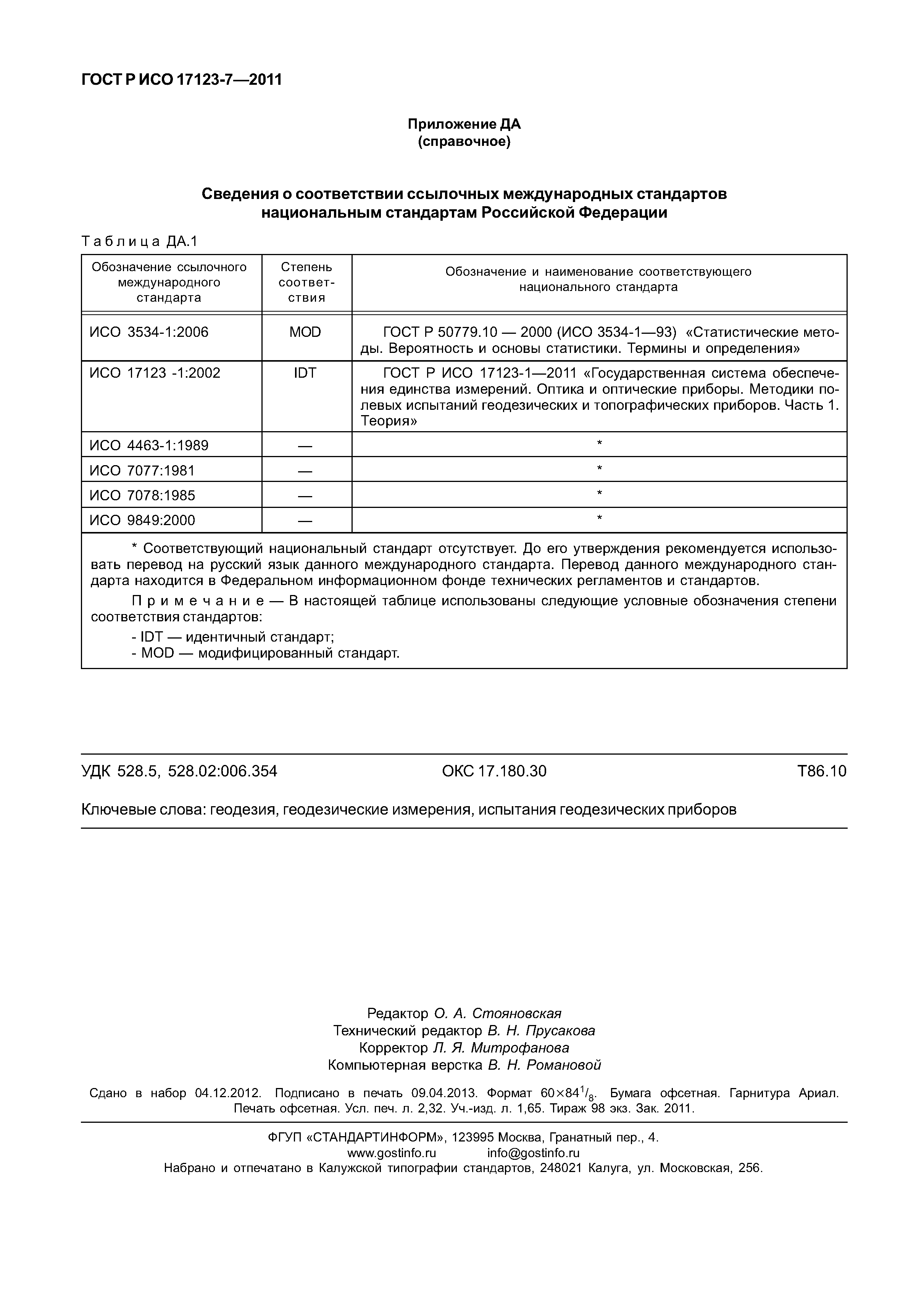 ГОСТ Р ИСО 17123-7-2011