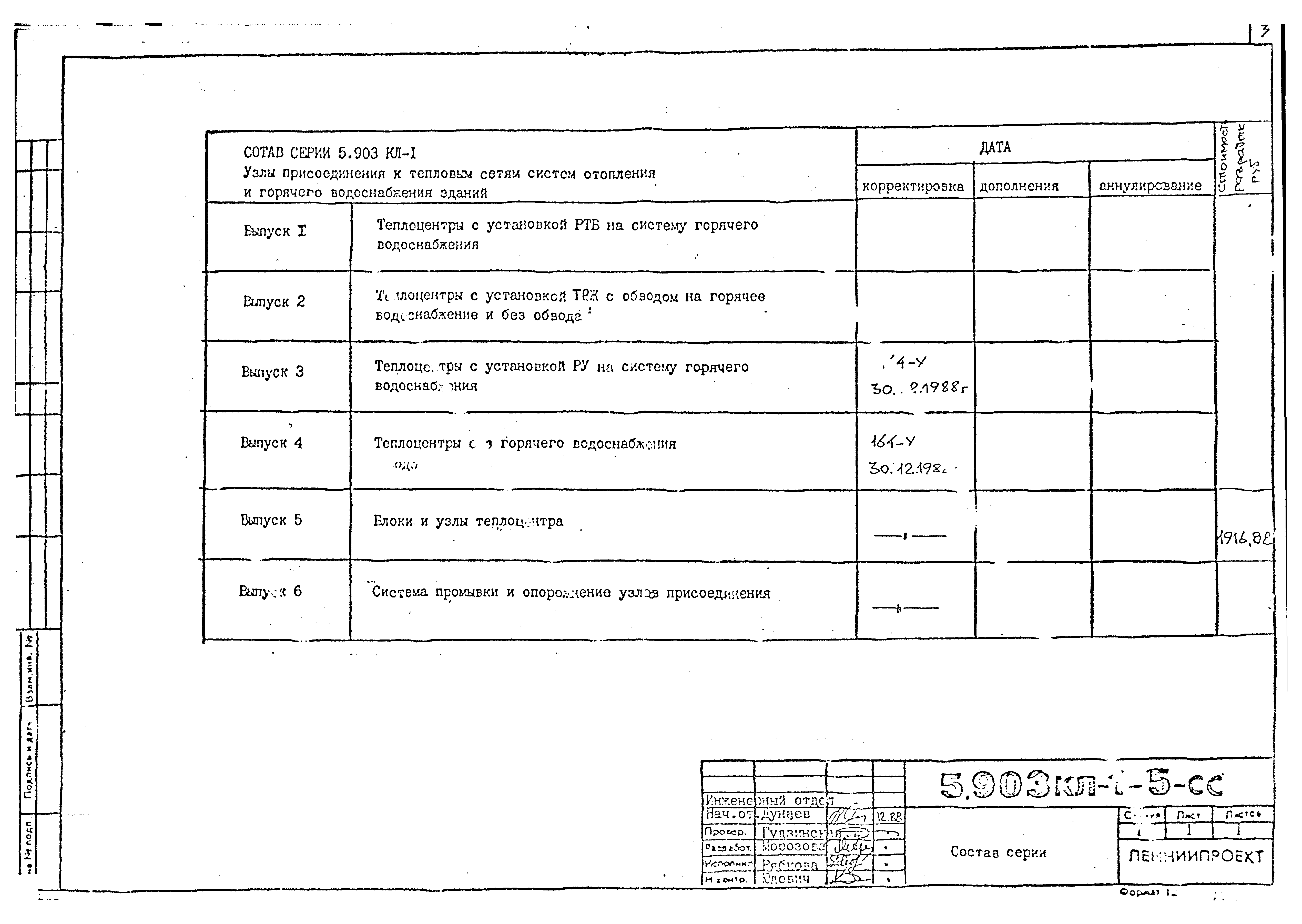 Серия 5.903КЛ-1