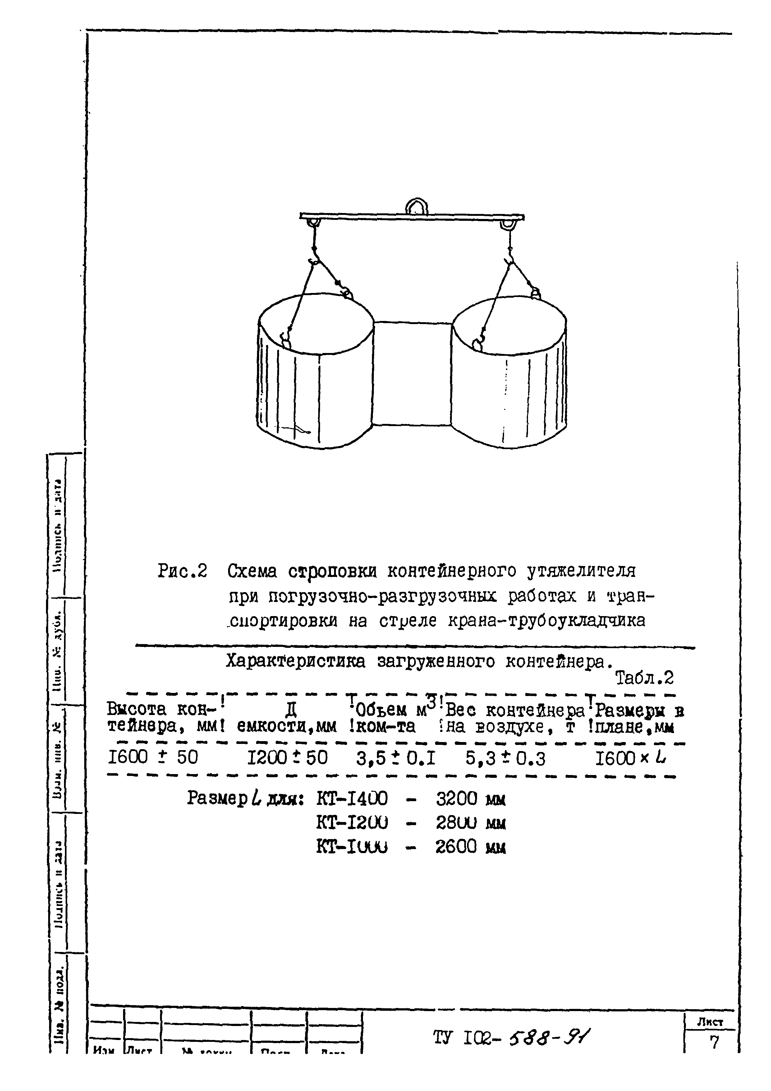 ТУ 102-588-91
