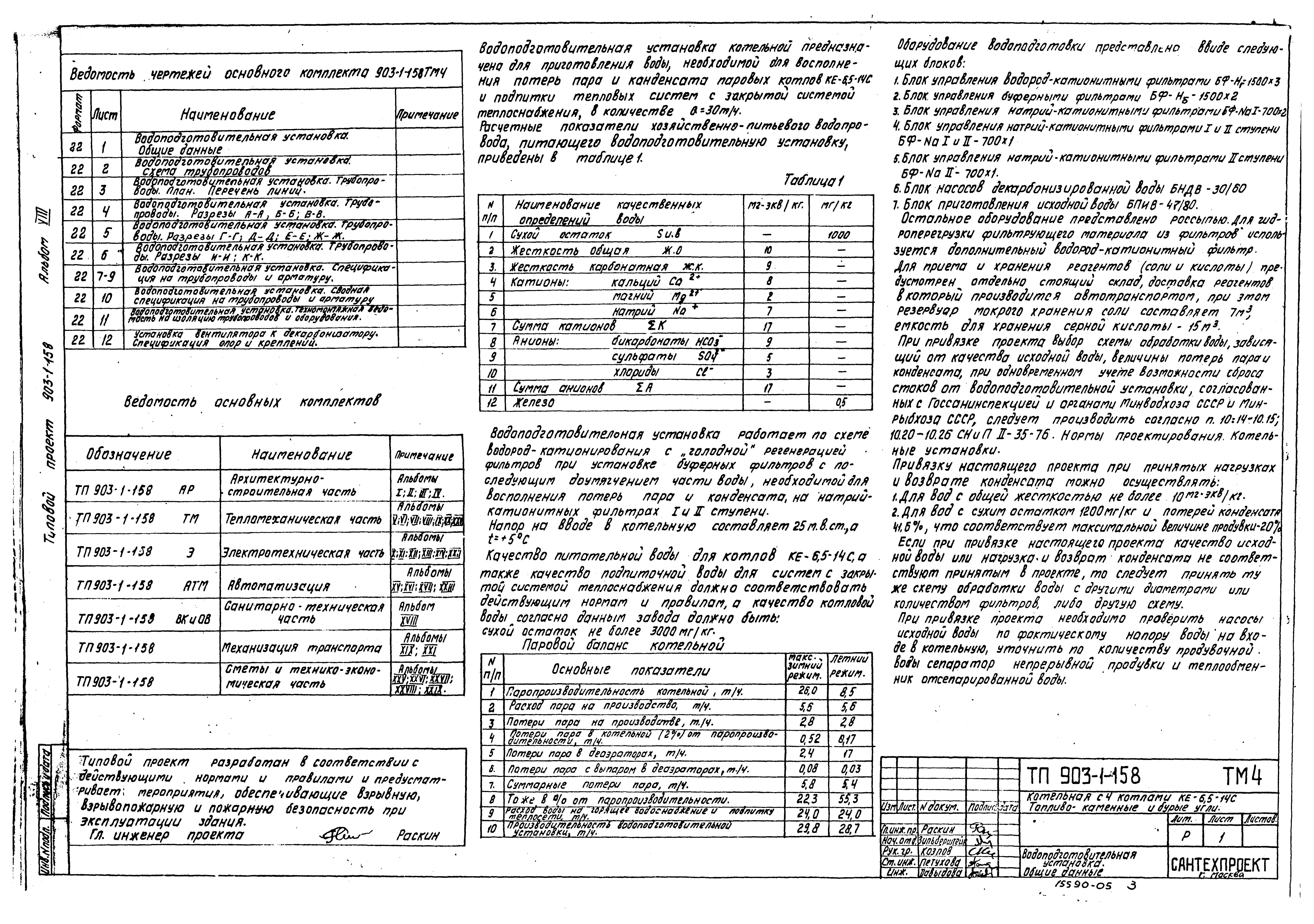 Типовой проект 903-1-158