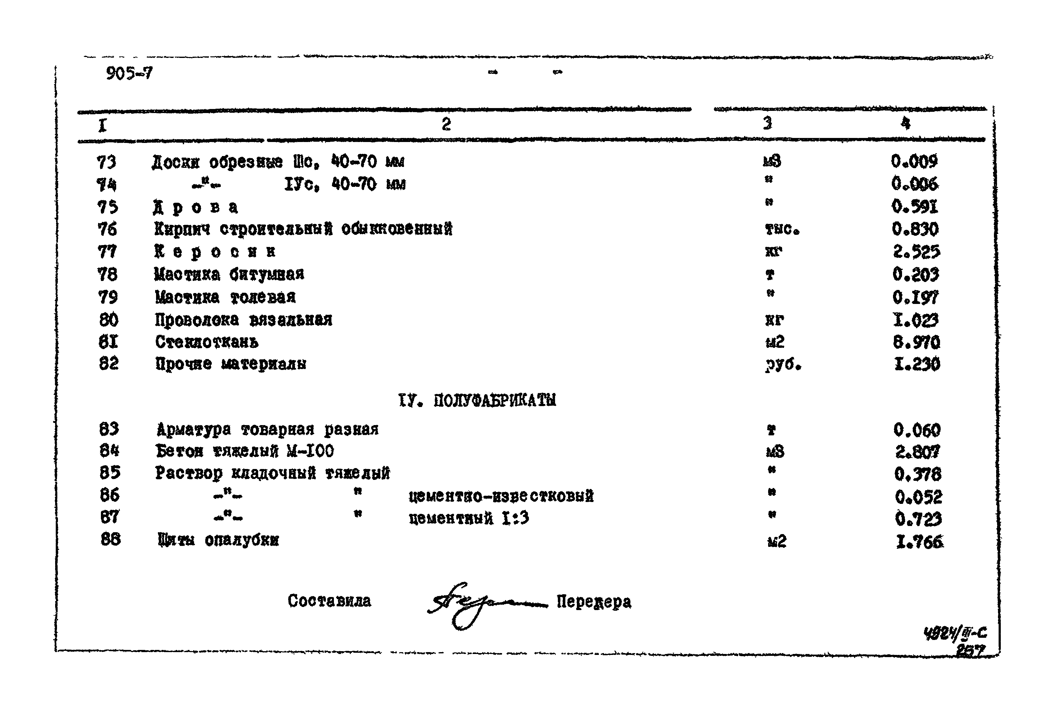 Типовой проект 905-7