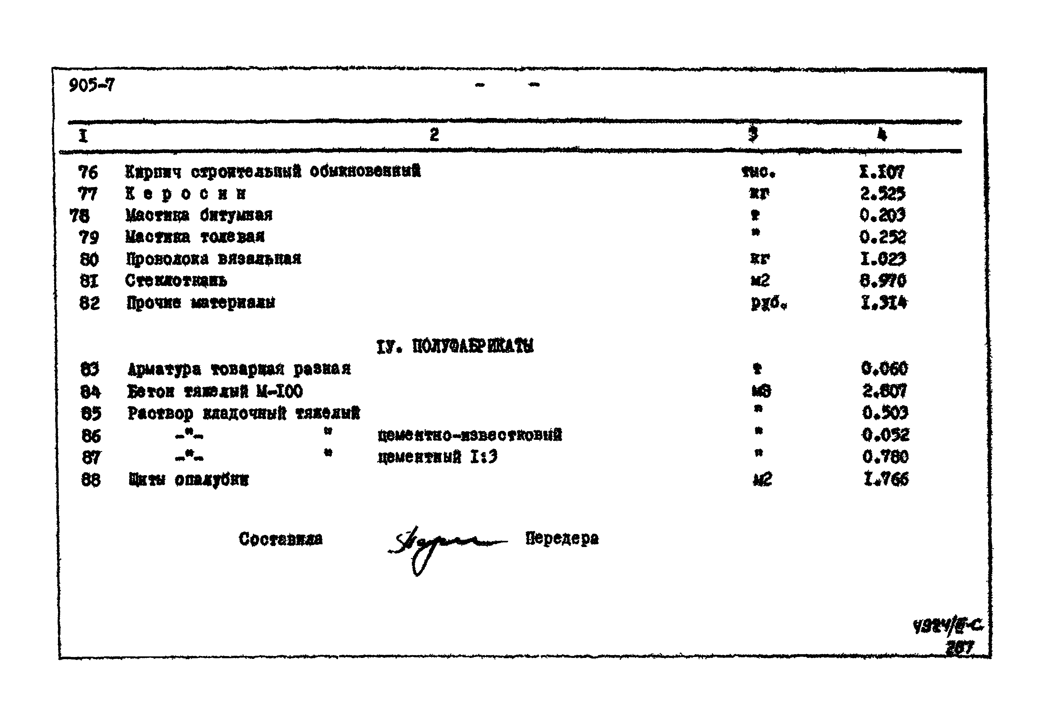 Типовой проект 905-7